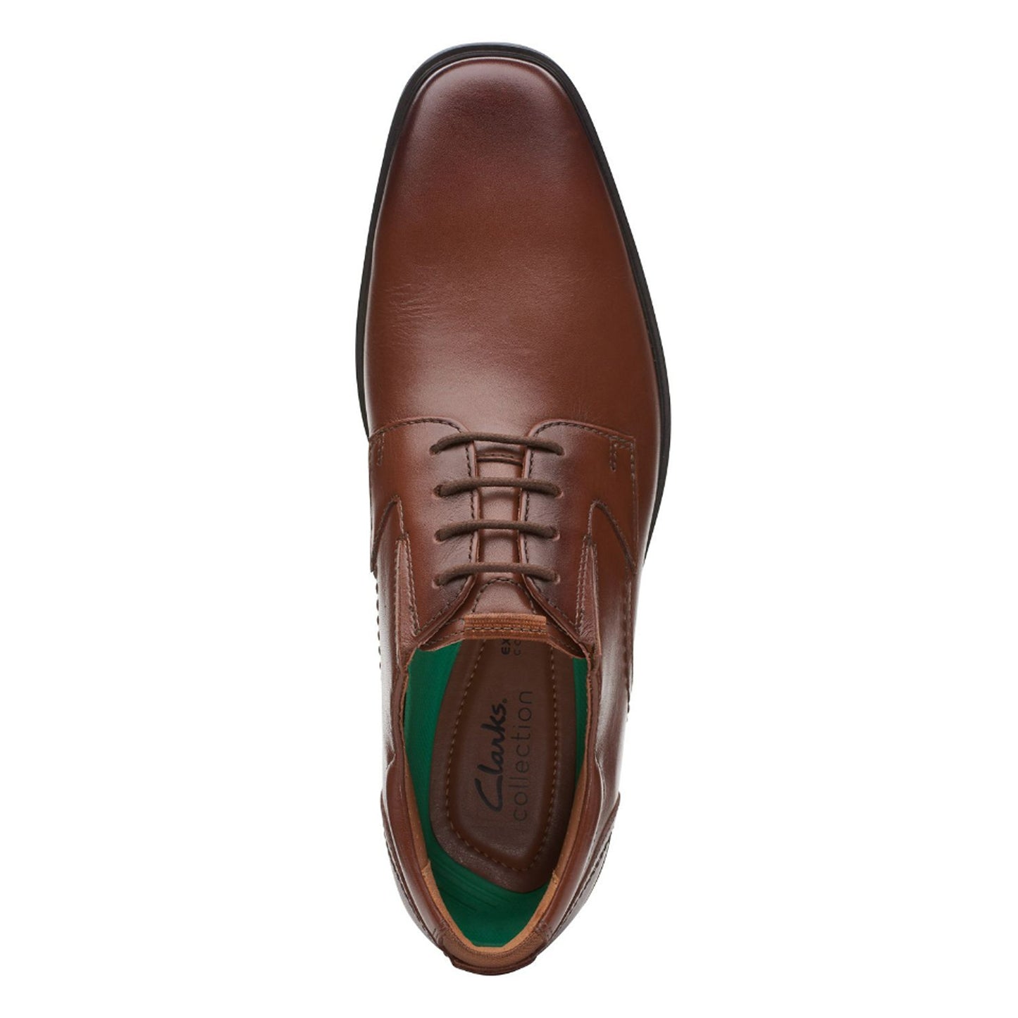 Peltz Shoes Men's Clarks Clarkslite Low Oxford TAN 26167571