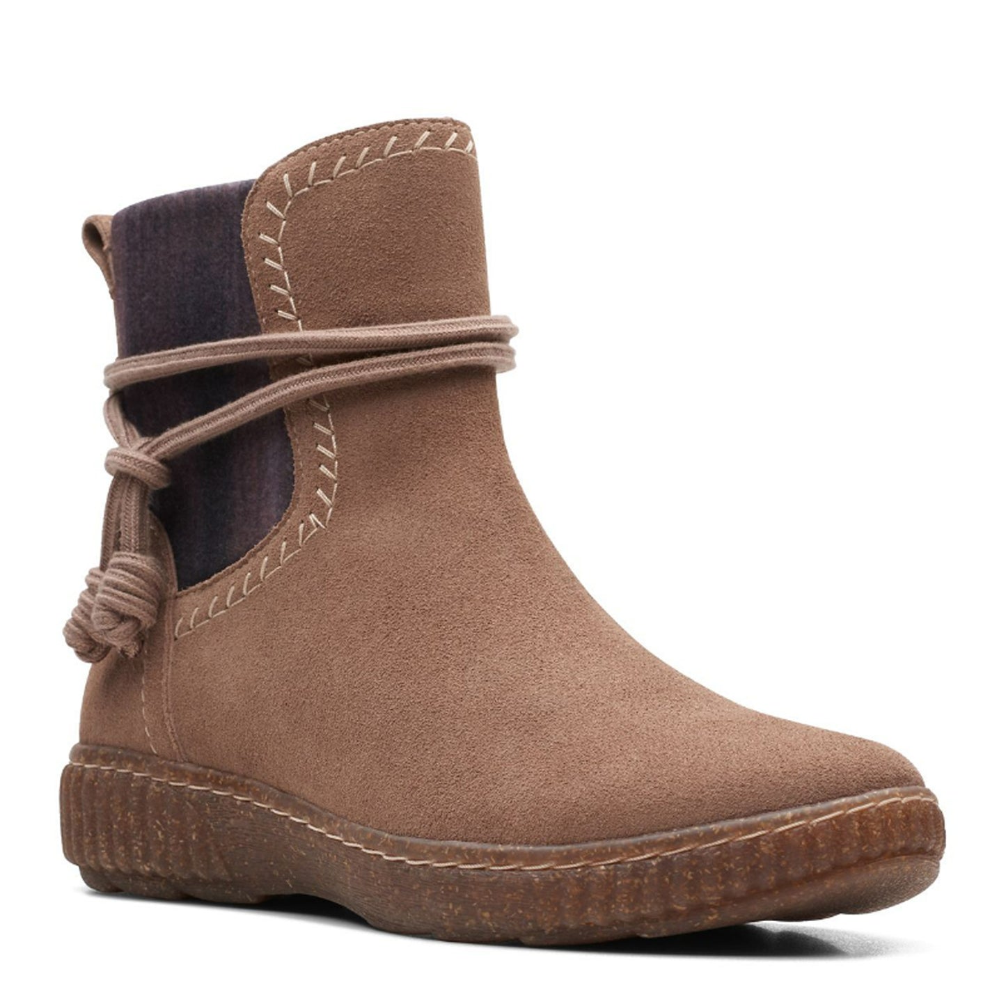 Peltz Shoes Women's Clarks Caroline Lily Boot PEBBLE 26167701