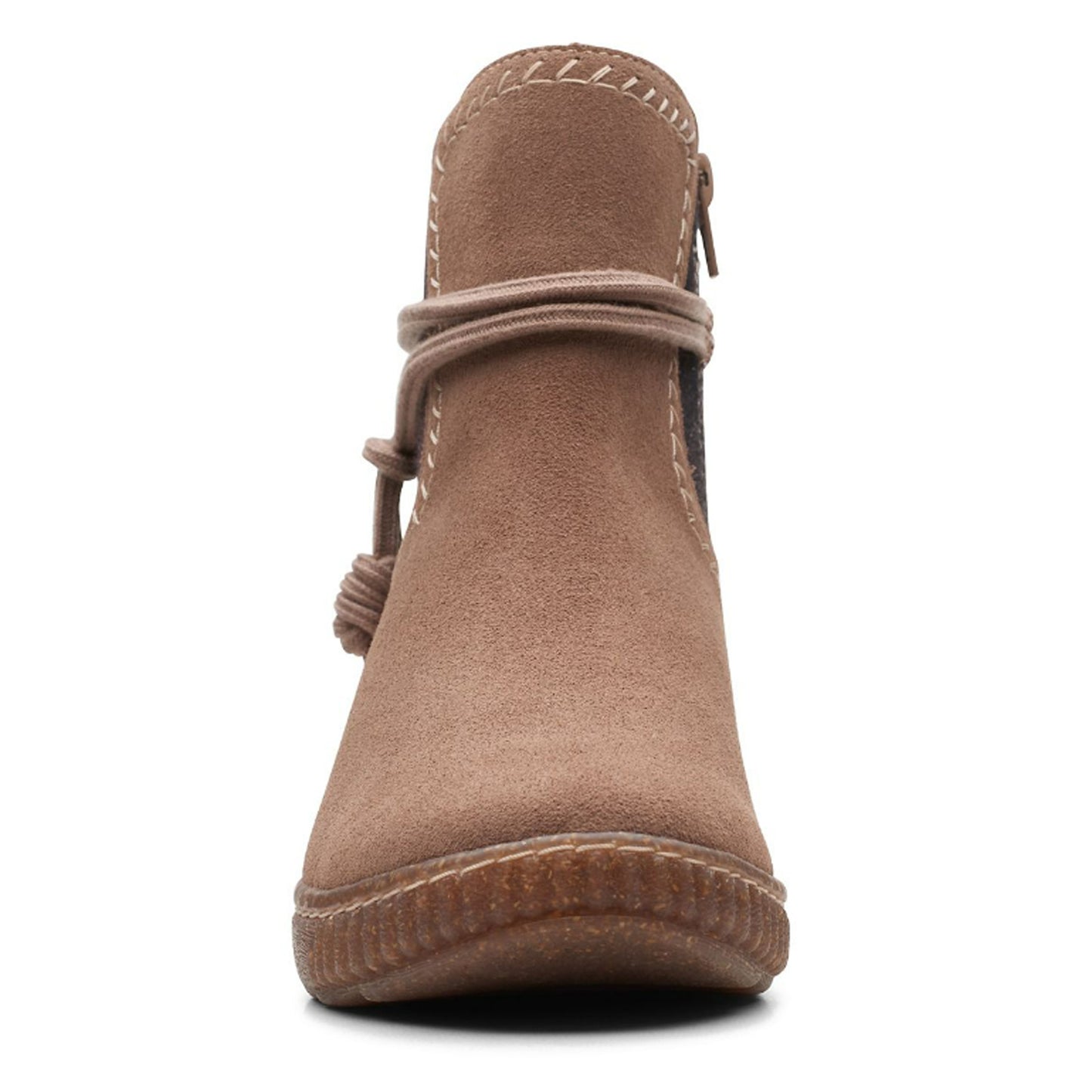 Peltz Shoes Women's Clarks Caroline Lily Boot PEBBLE 26167701