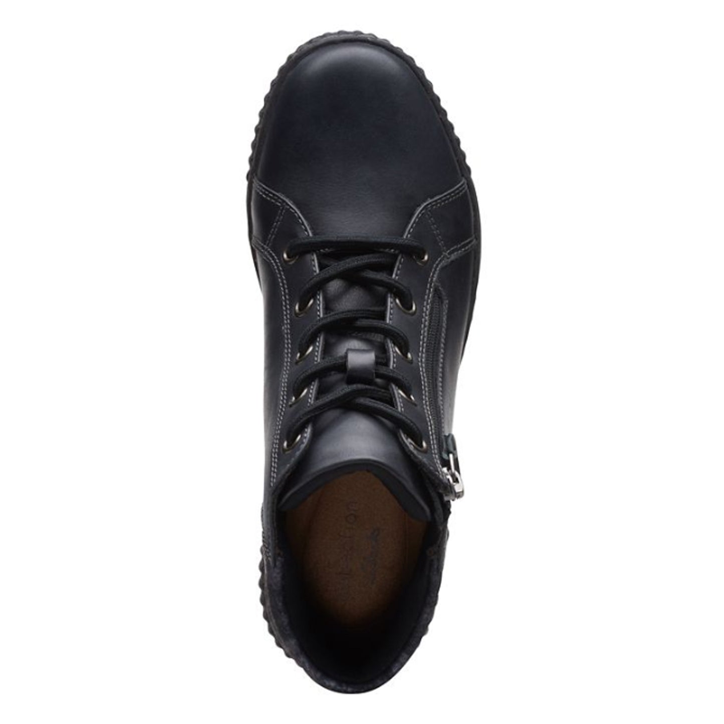 Peltz Shoes Women's Clarks Caroline Park Boot BLACK 26167702
