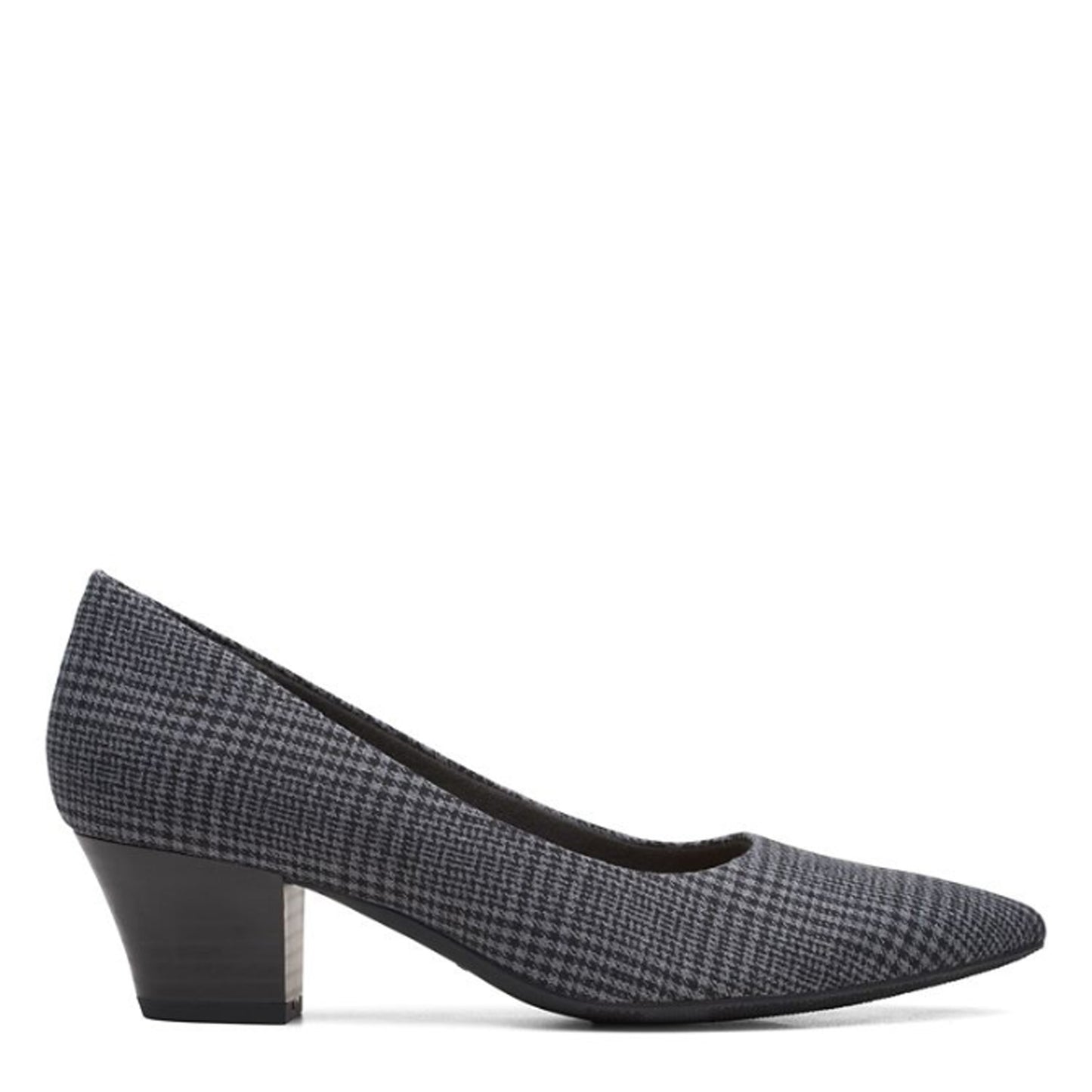 Peltz Shoes Women's Clarks Teresa Step Pump BLACK DESIGN 26167844