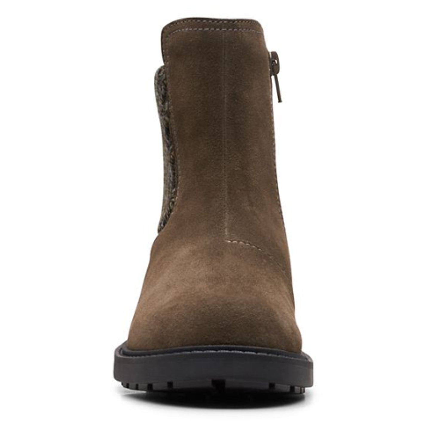 Peltz Shoes Women's Clarks Opal Sky Boot OLIVE 26167850