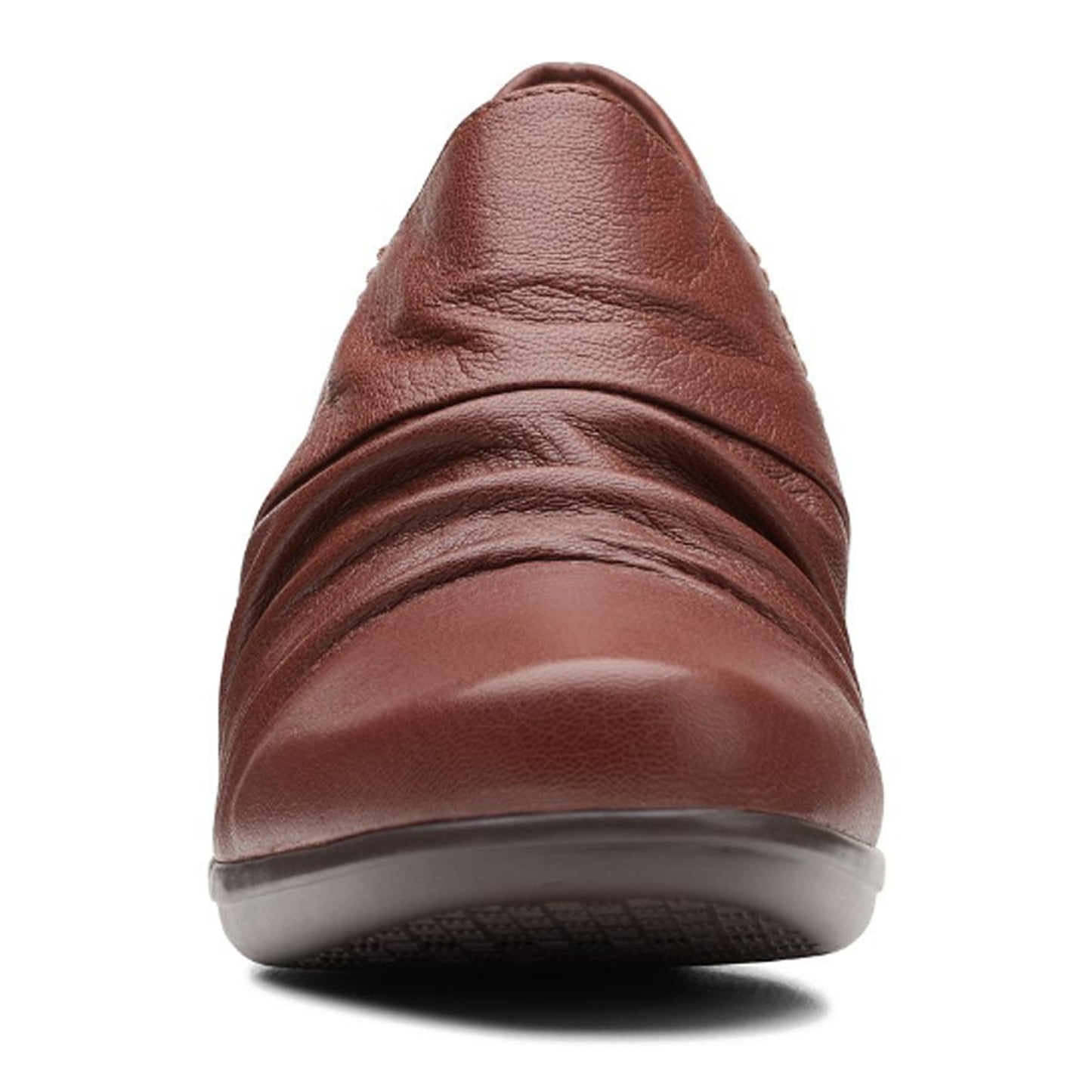 Peltz Shoes Women's Clarks Emily Cove Pump TAN 26168117