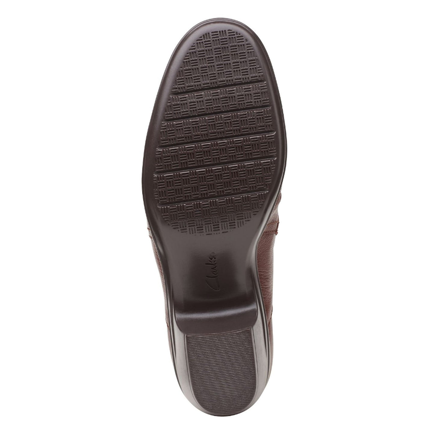 Peltz Shoes Women's Clarks Emily Cove Pump TAN 26168117