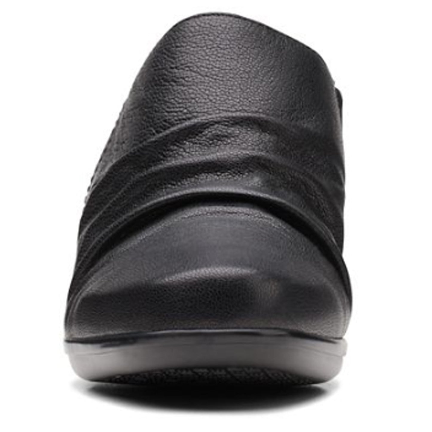 Peltz Shoes Women's Clarks Emily Charm Mule BLACK 26168156