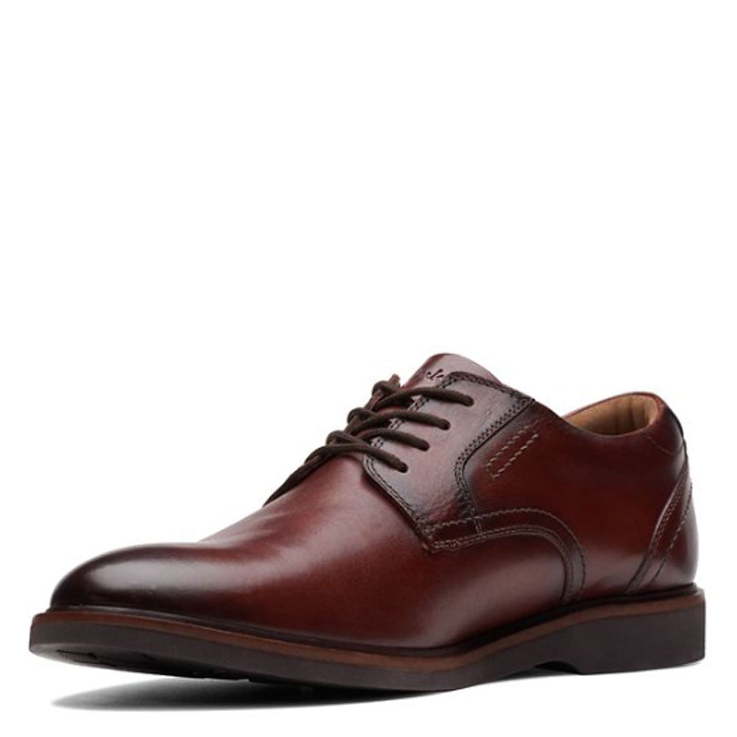 Peltz Shoes Men's Clarks Malwood Lace Oxford BROWN 26168167