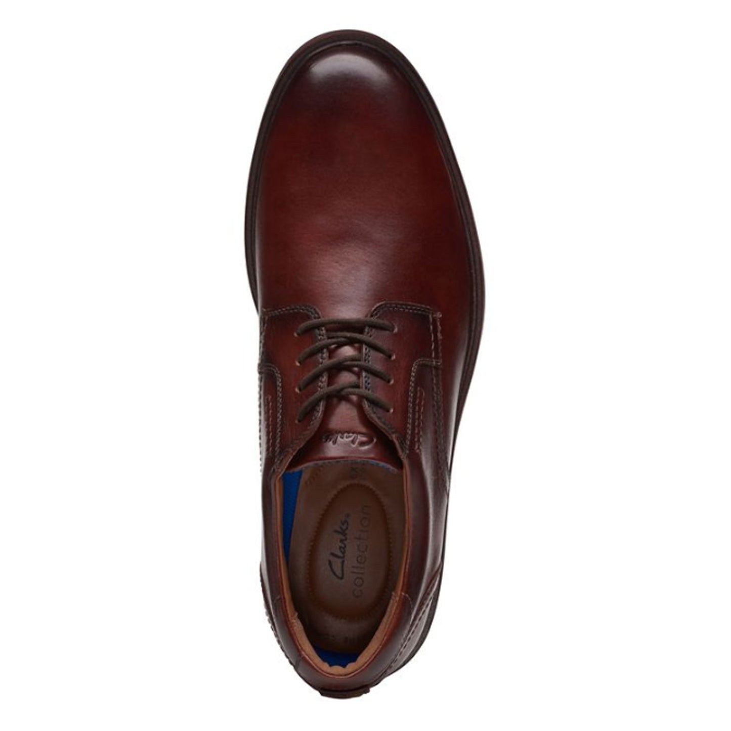 Peltz Shoes Men's Clarks Malwood Lace Oxford BROWN 26168167
