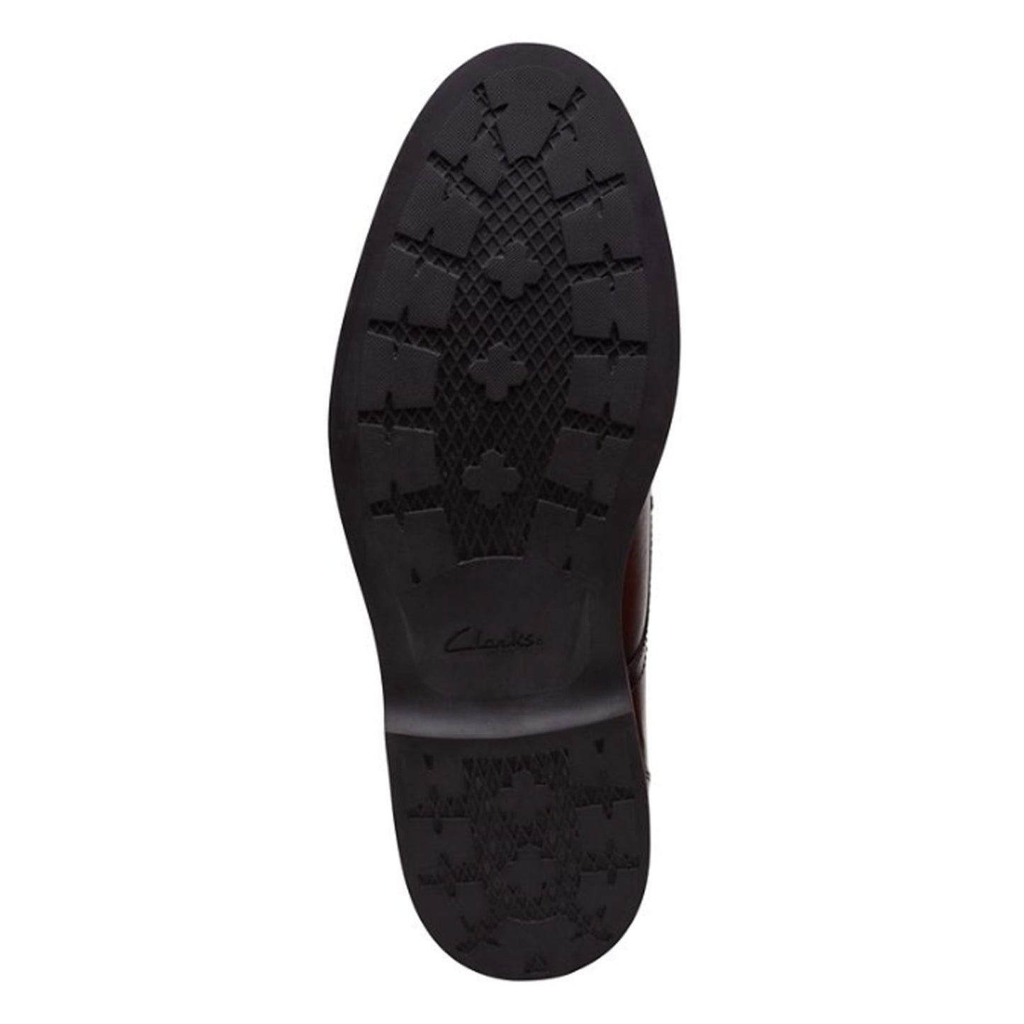 Peltz Shoes Men's Clarks Malwood Lace Oxford BROWN 26168167