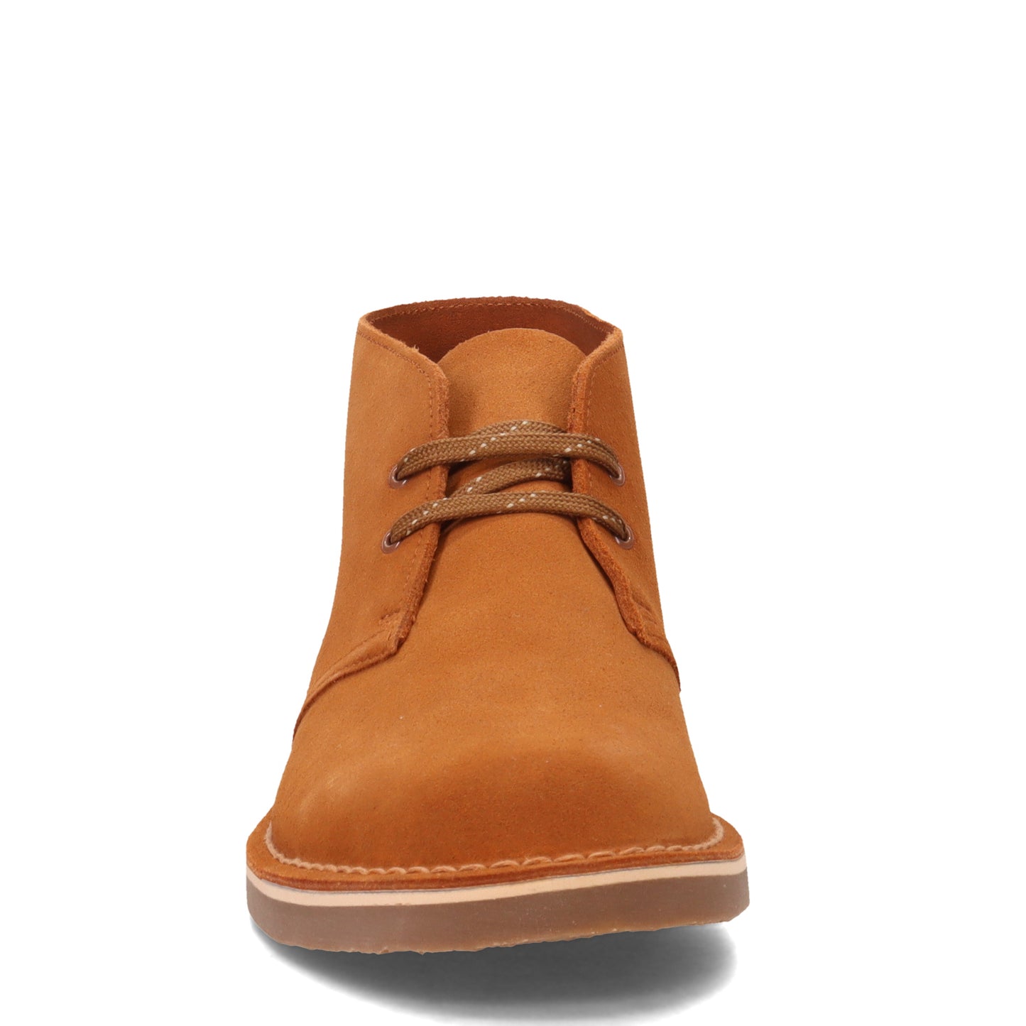 Peltz Shoes Men's Clarks Bushacre 3 Chukka Boot TAN SUEDE 26168651