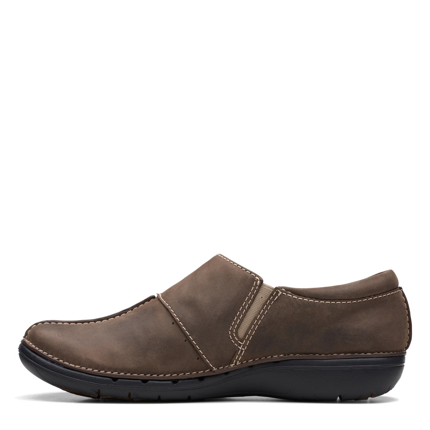 Peltz Shoes Women's Clarks Un Loop Ave Slip-On Brown 26168671