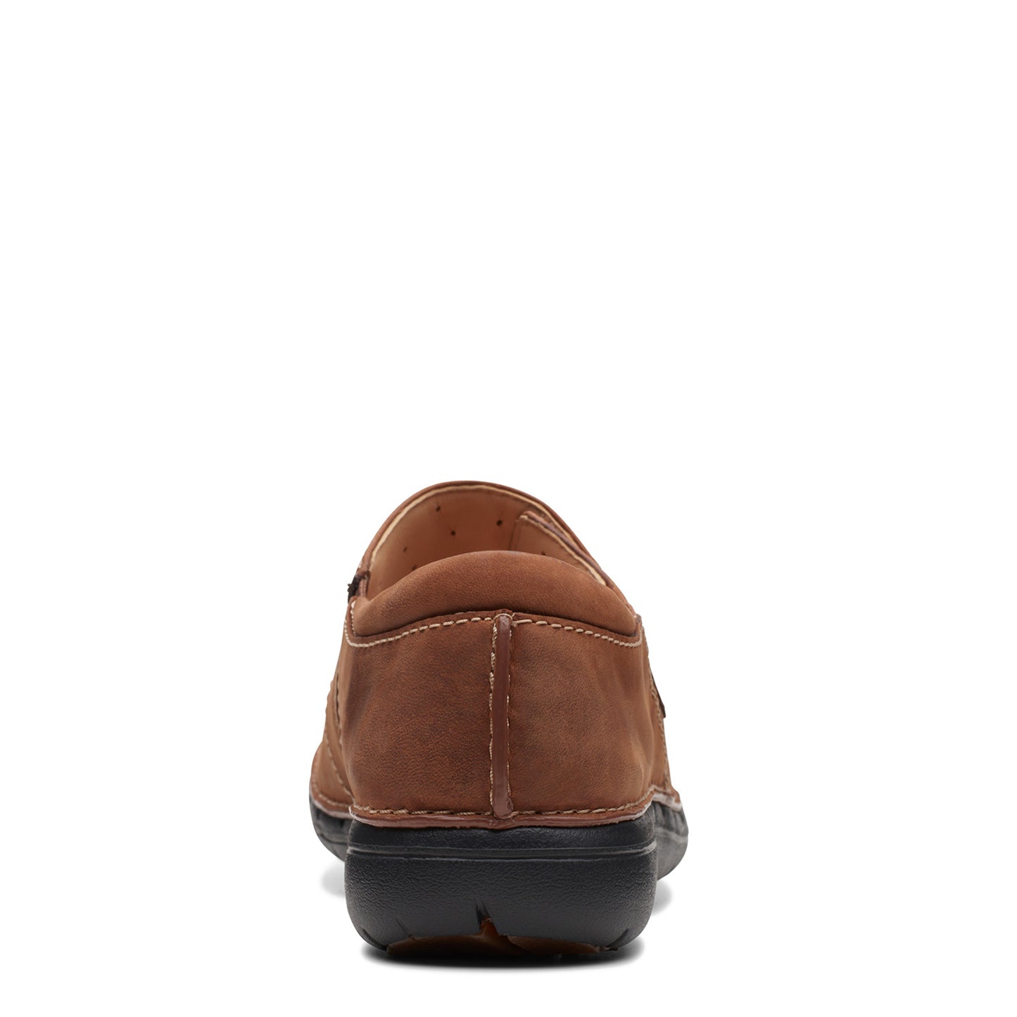 Peltz Shoes Women's Clarks Un Loop Ave Slip-On Dark Tan 26168703