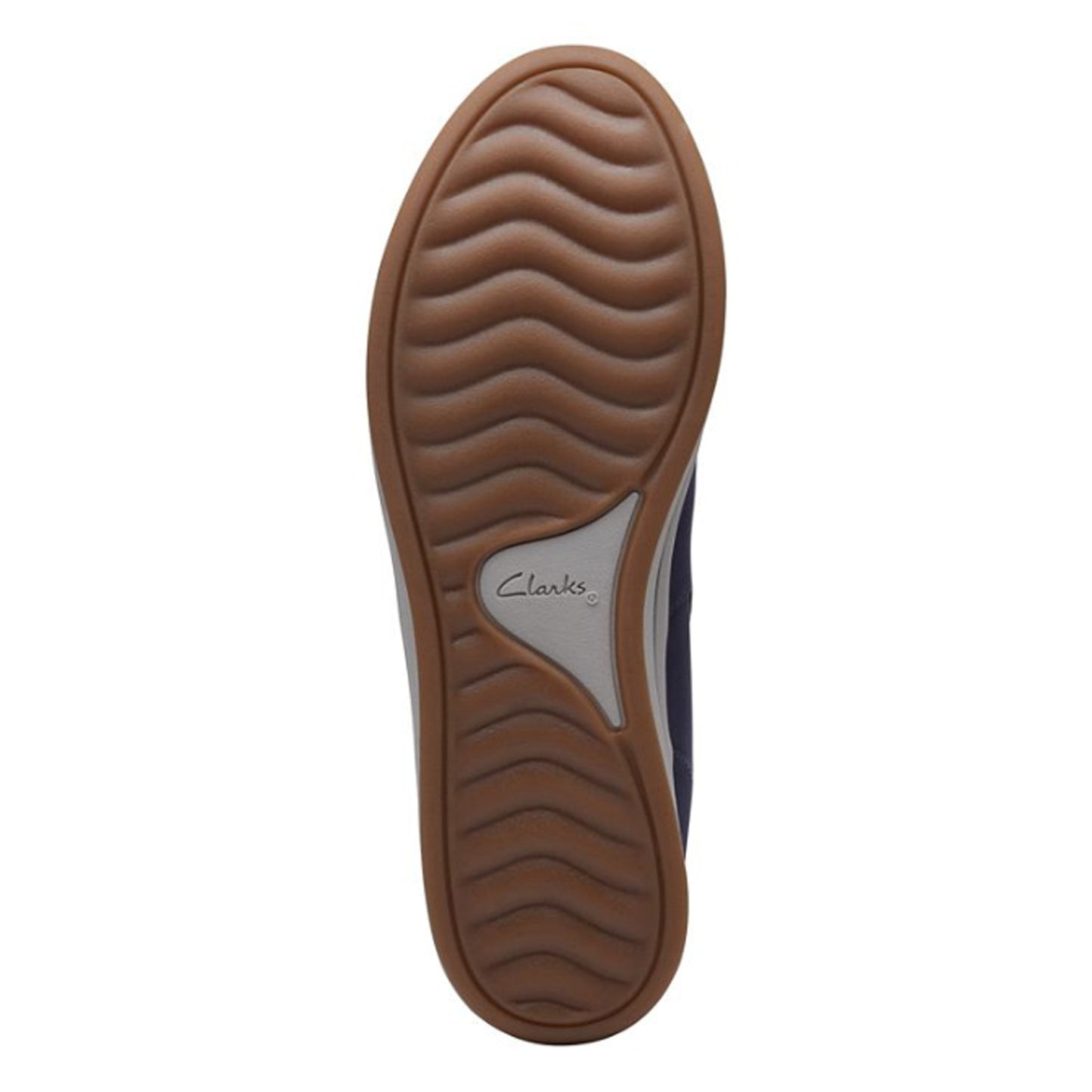 Peltz Shoes Women's Clarks Breeze Glide Sneaker NAVY 26168880