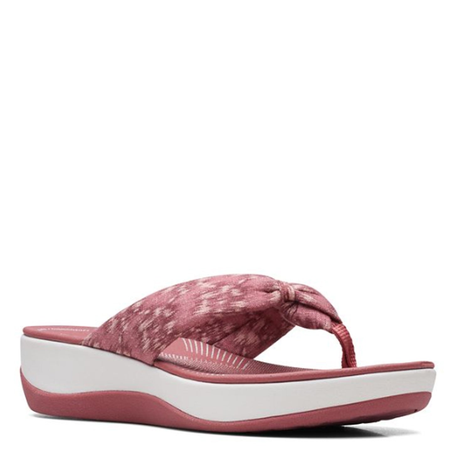 Peltz Shoes Women's Clarks Arla Glison Sandal ROSE 26169876
