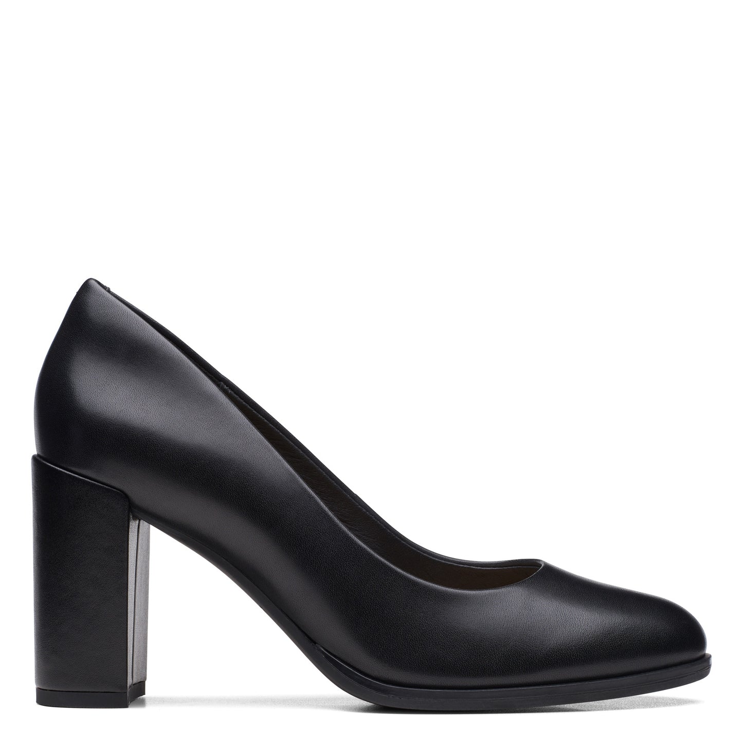 Peltz Shoes Women's Clarks Freva 85 Court Pump black 26170968