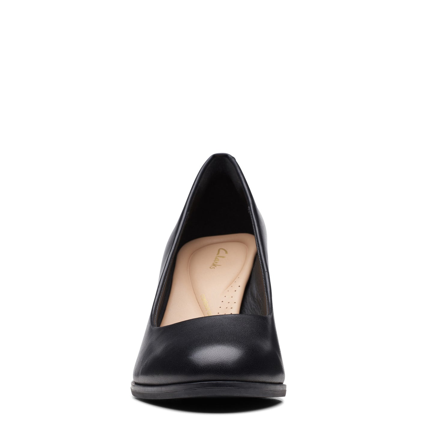Peltz Shoes Women's Clarks Freva 85 Court Pump black 26170968
