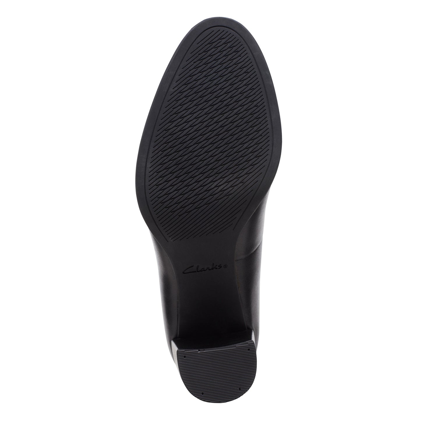 Peltz Shoes Women's Clarks Freva 85 Court Pump black 26170968