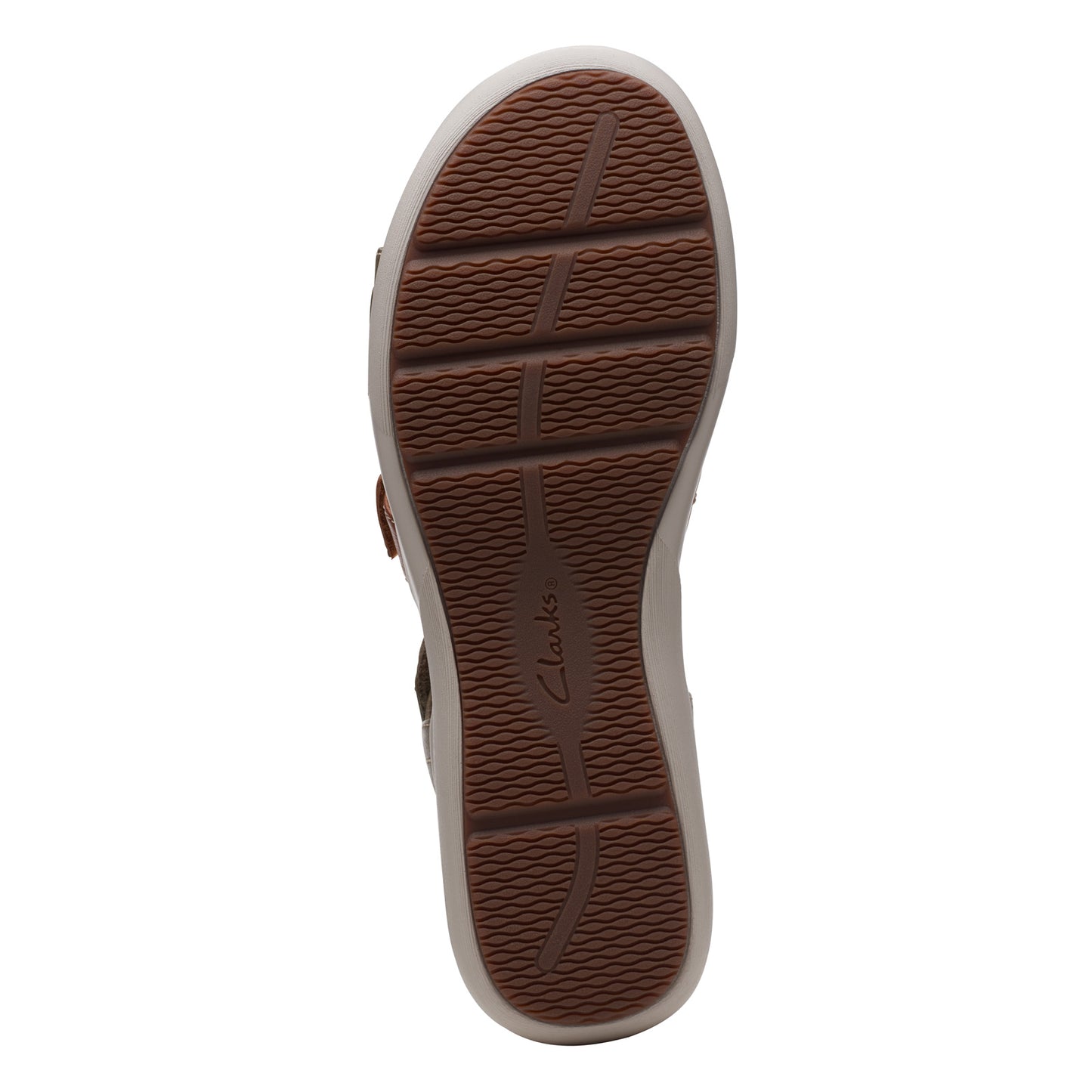 Peltz Shoes Women's Clarks Kitly Step Sandal olive 26170992