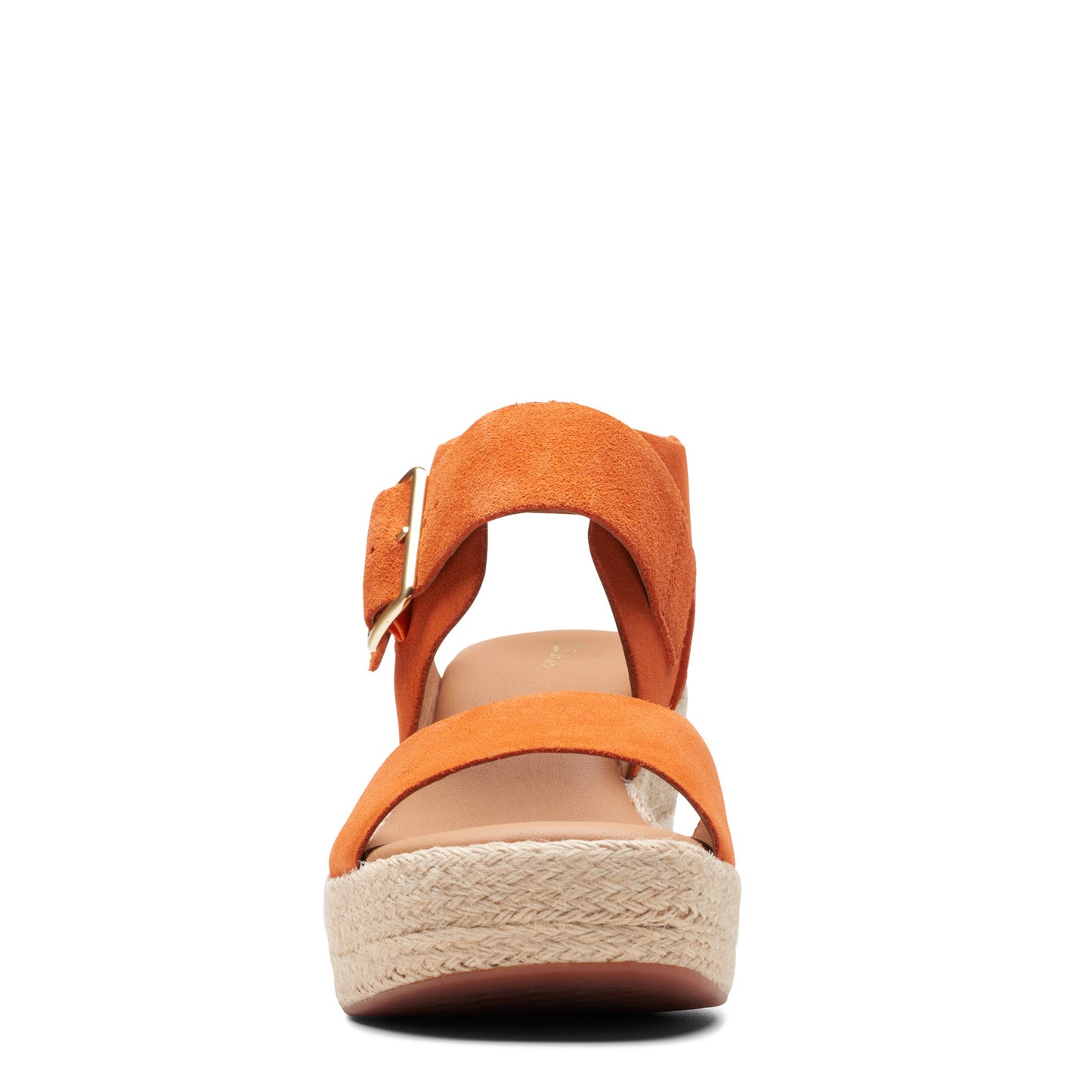 Peltz Shoes Women's Clarks Kimmei Hi Strap Sandal orange 26171010