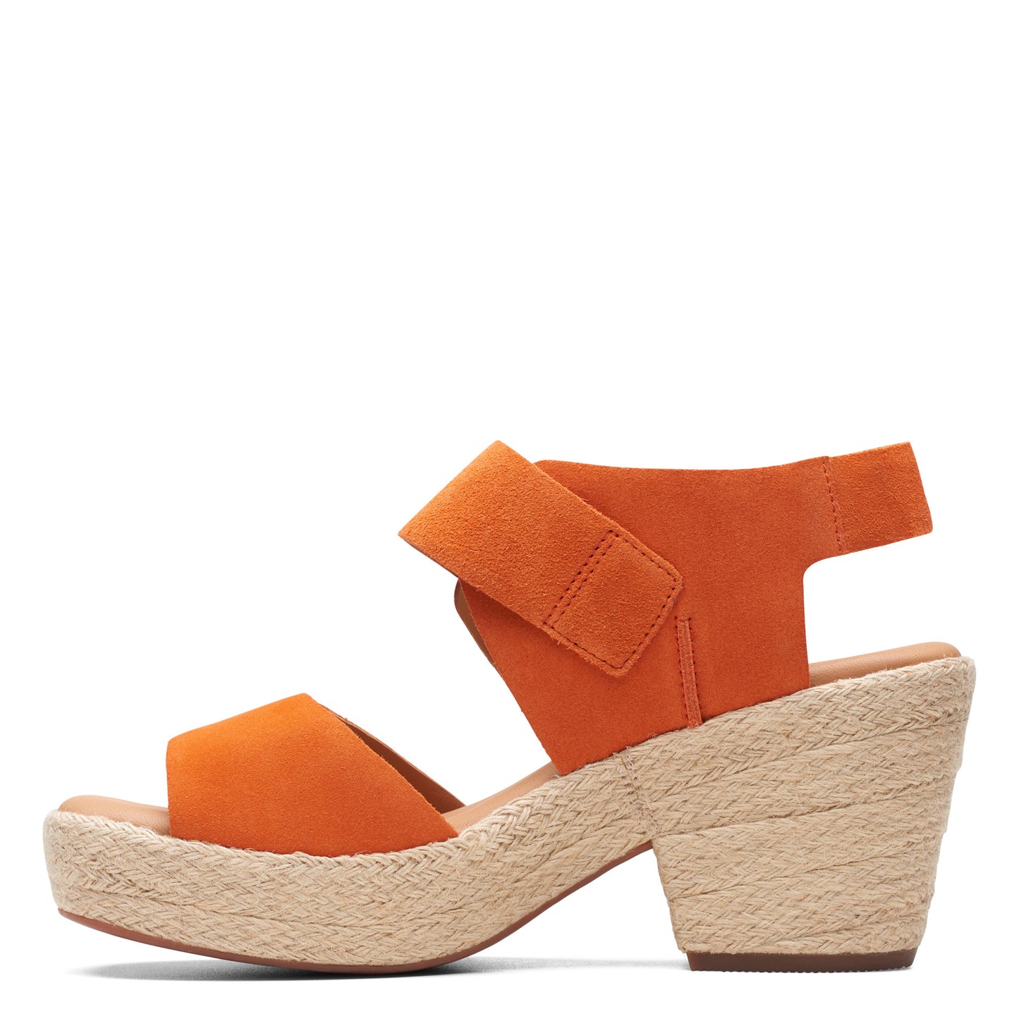 Peltz Shoes Women's Clarks Kimmei Hi Strap Sandal orange 26171010