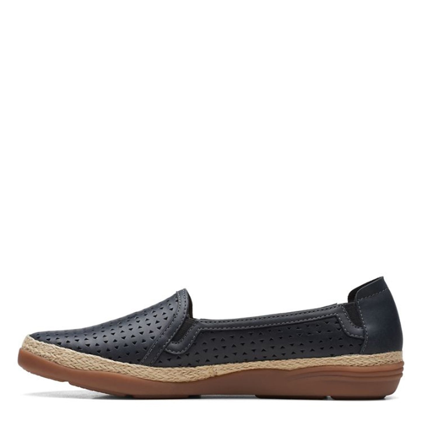 Peltz Shoes Women's Clarks Elaina Ruby Slip-On BLACK 26171195