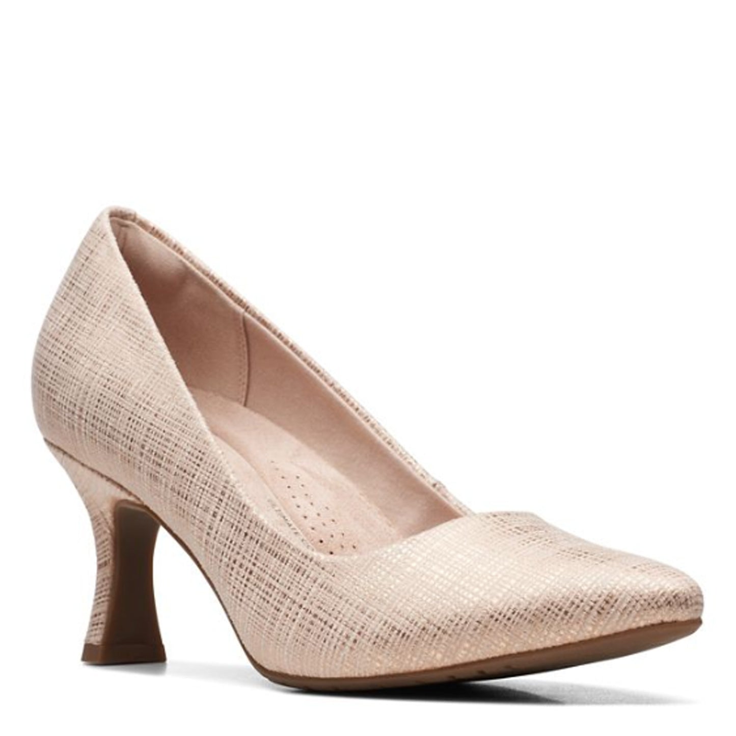 Peltz Shoes Women's Clarks Kataleyna Gem Pump SAND 26171224