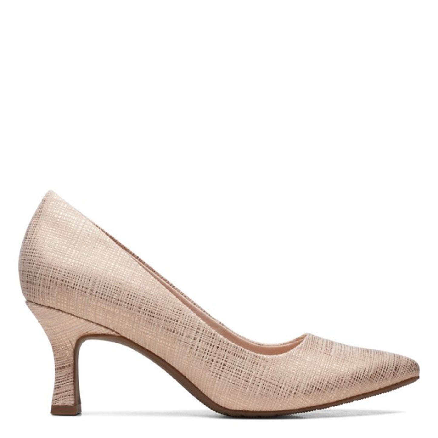 Peltz Shoes Women's Clarks Kataleyna Gem Pump SAND 26171224