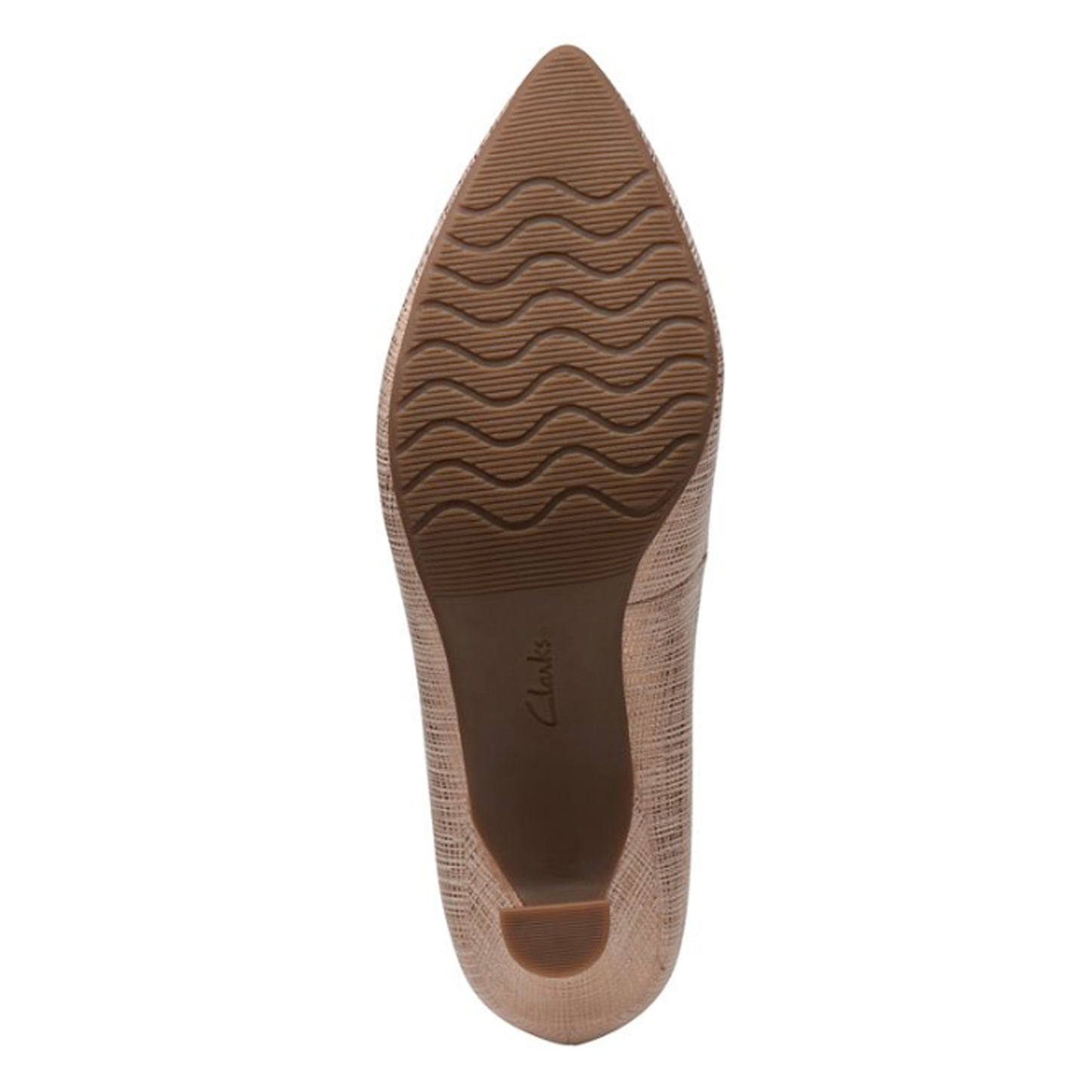 Peltz Shoes Women's Clarks Kataleyna Gem Pump SAND 26171224