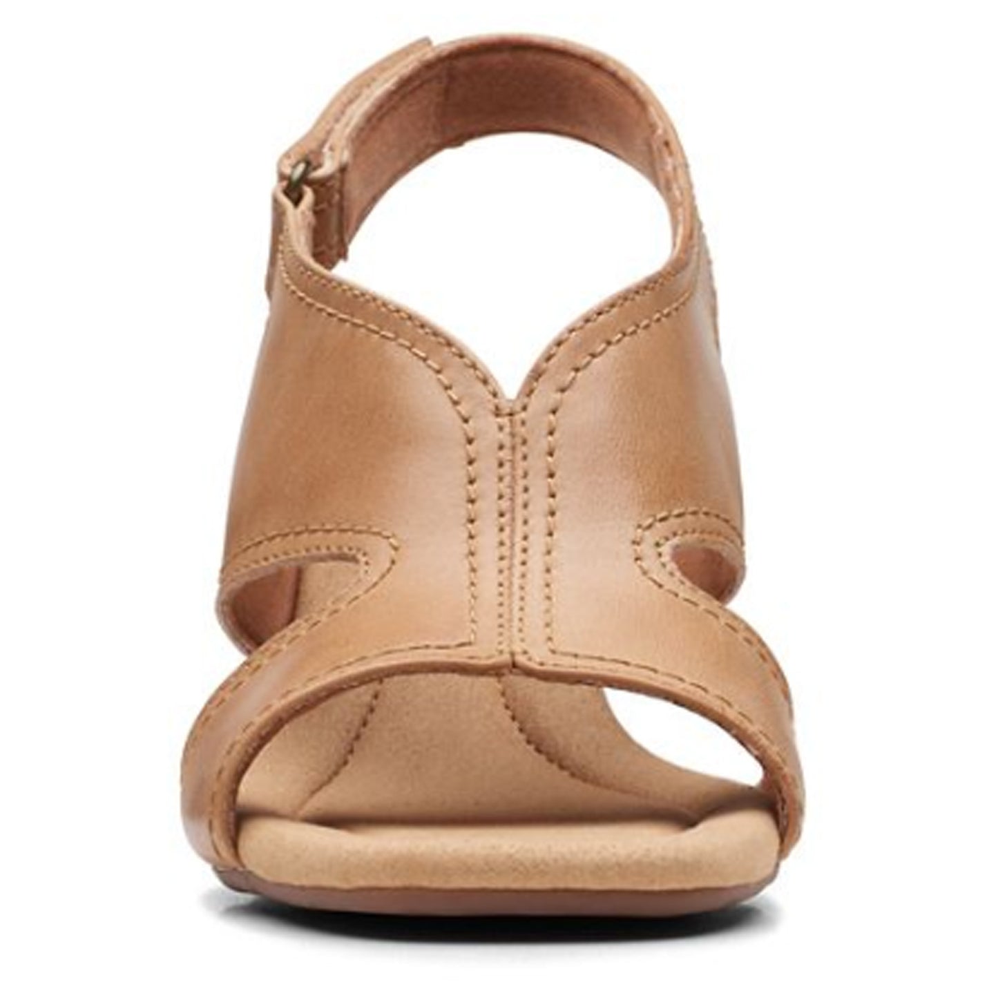 Peltz Shoes Women's Clarks Kyarra Aster Sandal TAN 26171232
