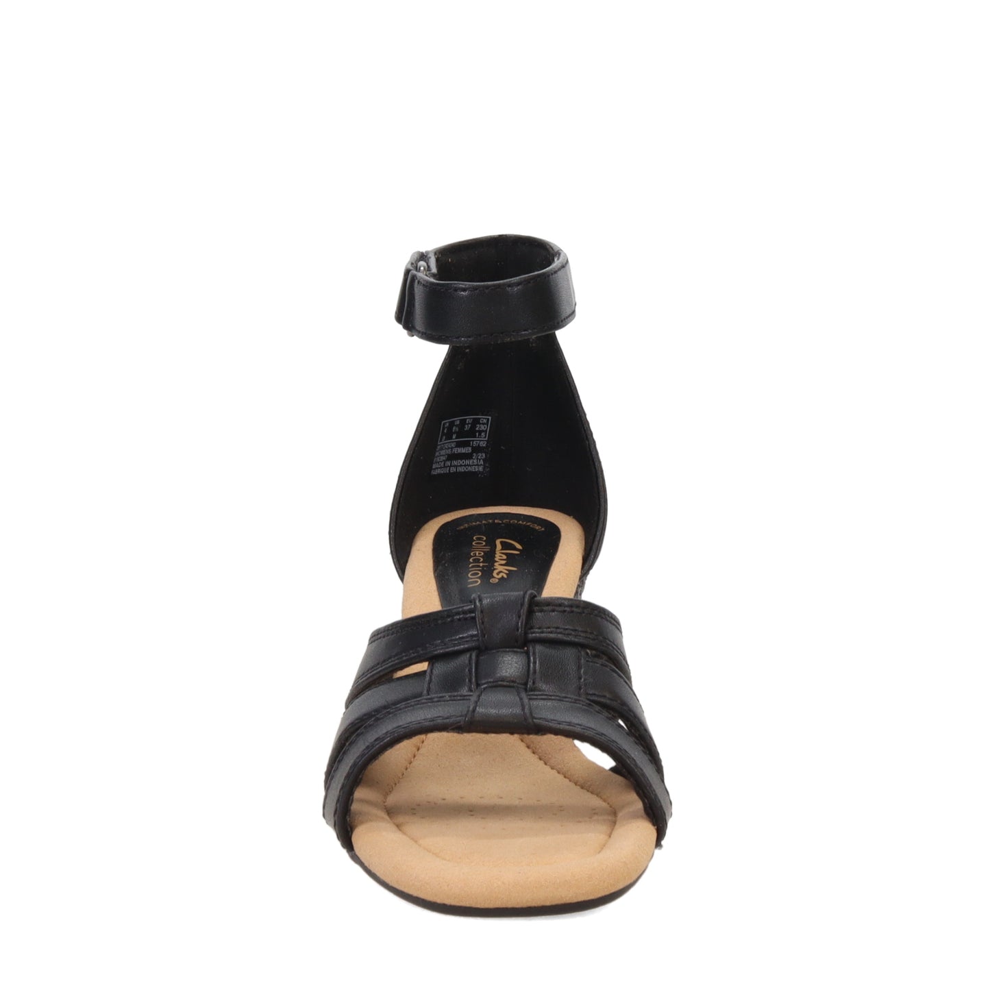 Peltz Shoes Women's Clarks Kyarra Joy Sandal Black 26171242