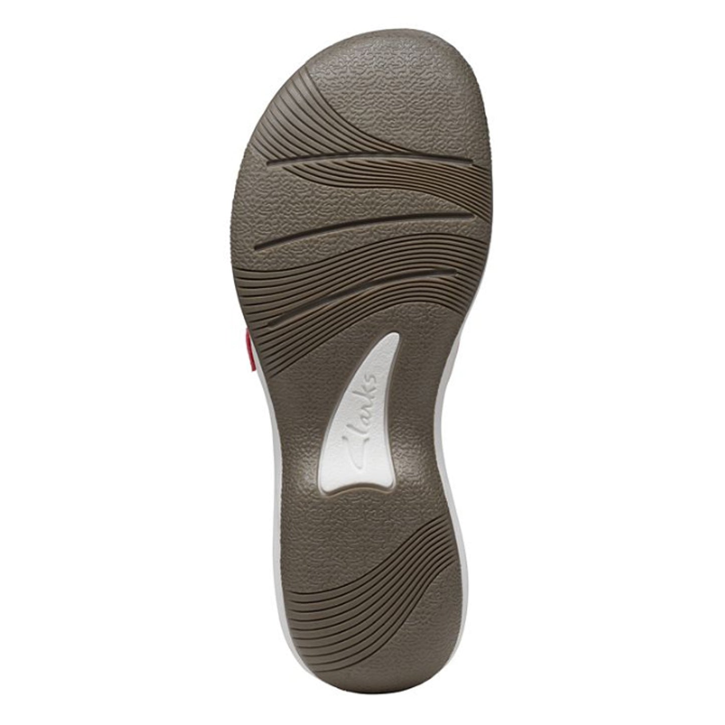 Peltz Shoes Women's Clarks Breeze Piper Sandal RED 26171356