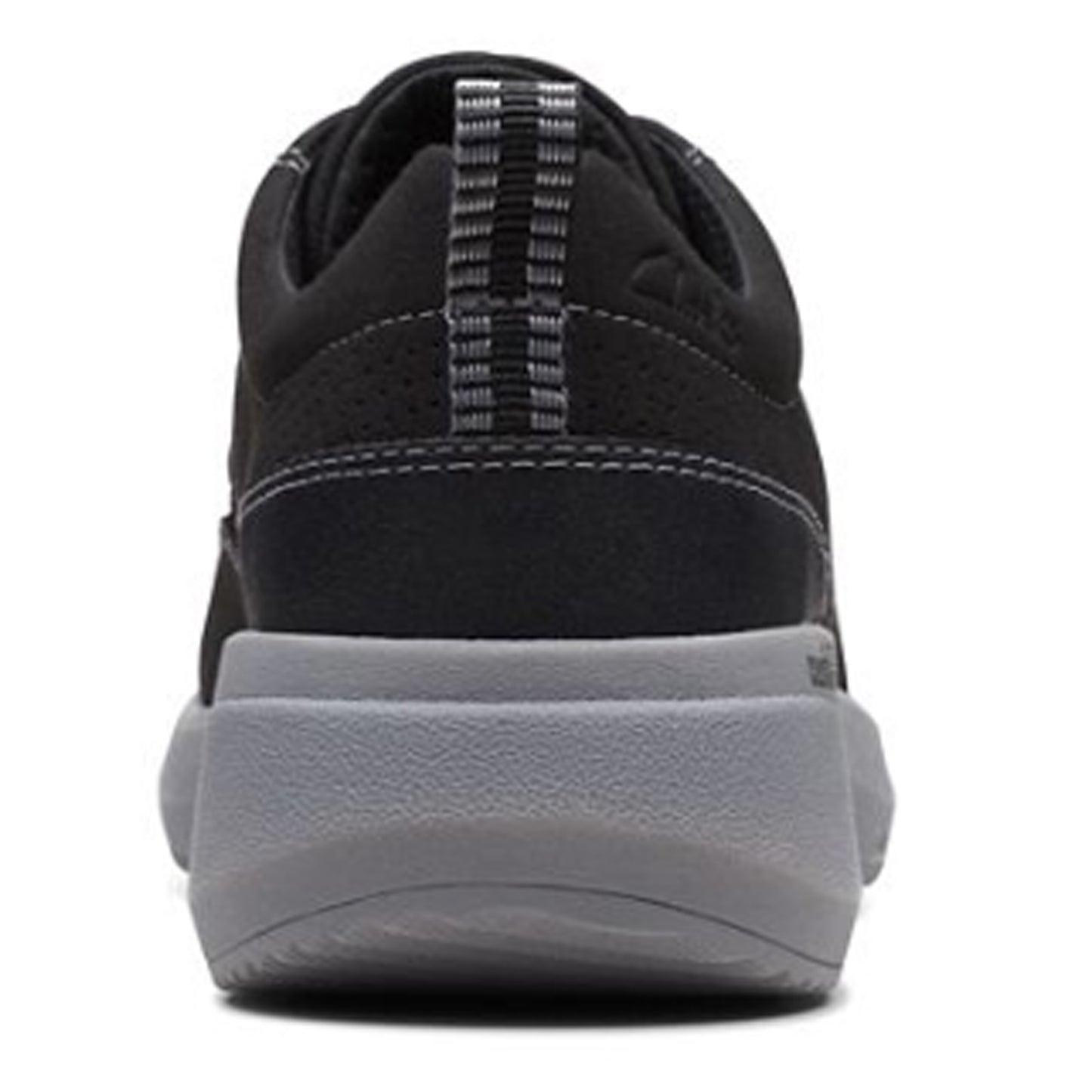 Peltz Shoes Men's Clarks Lehman Mix Sneaker Black 26171558