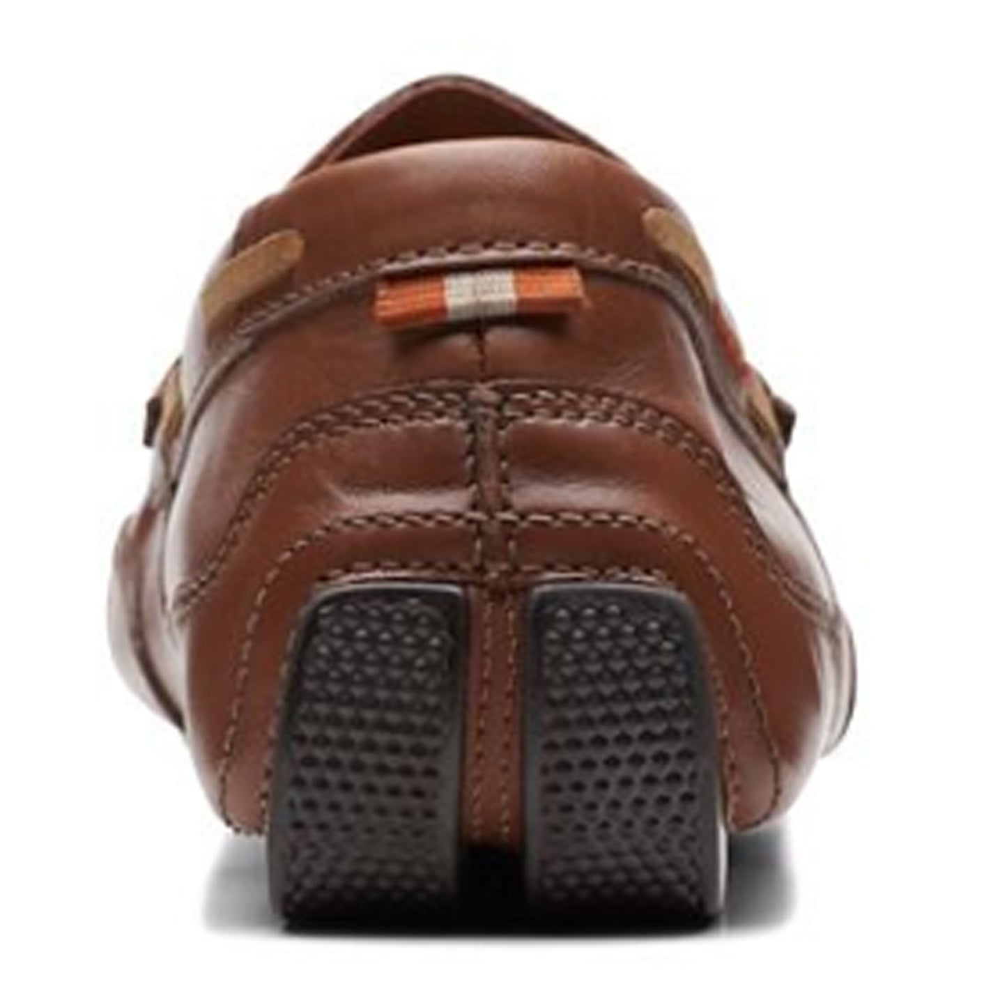 Peltz Shoes Men's Clarks Markman Seam Loafer Dark Tan 26171568