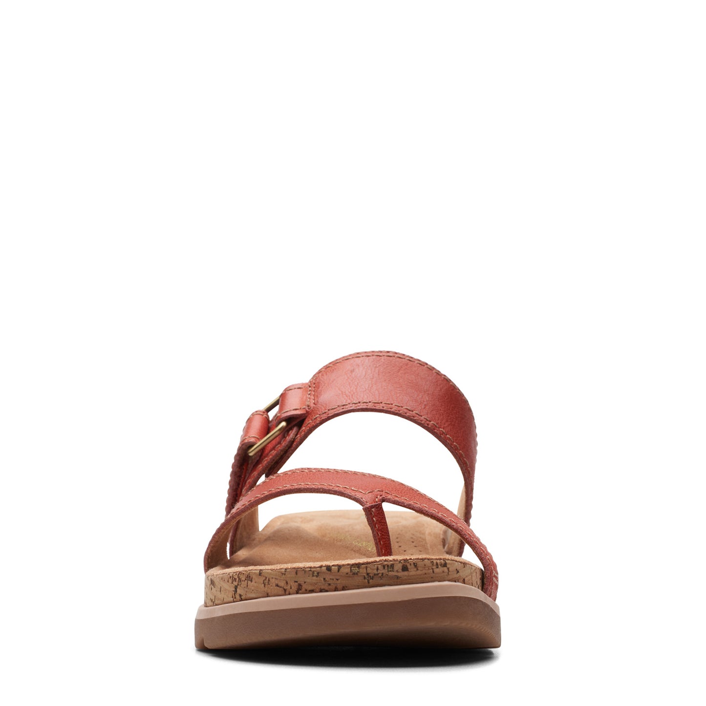 Peltz Shoes Women's Clarks Yacht Beach Sandal red 26171769