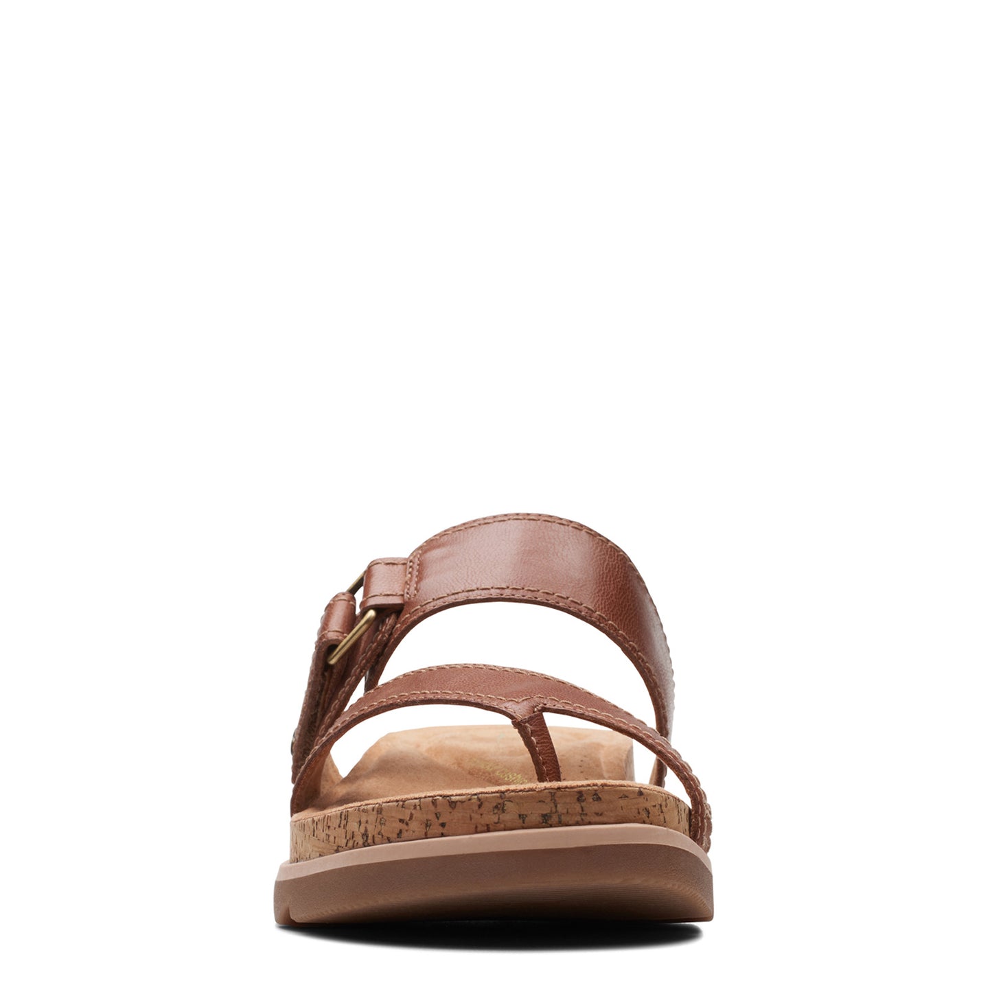 Peltz Shoes Women's Clarks Yacht Beach Sandal tan 26171771