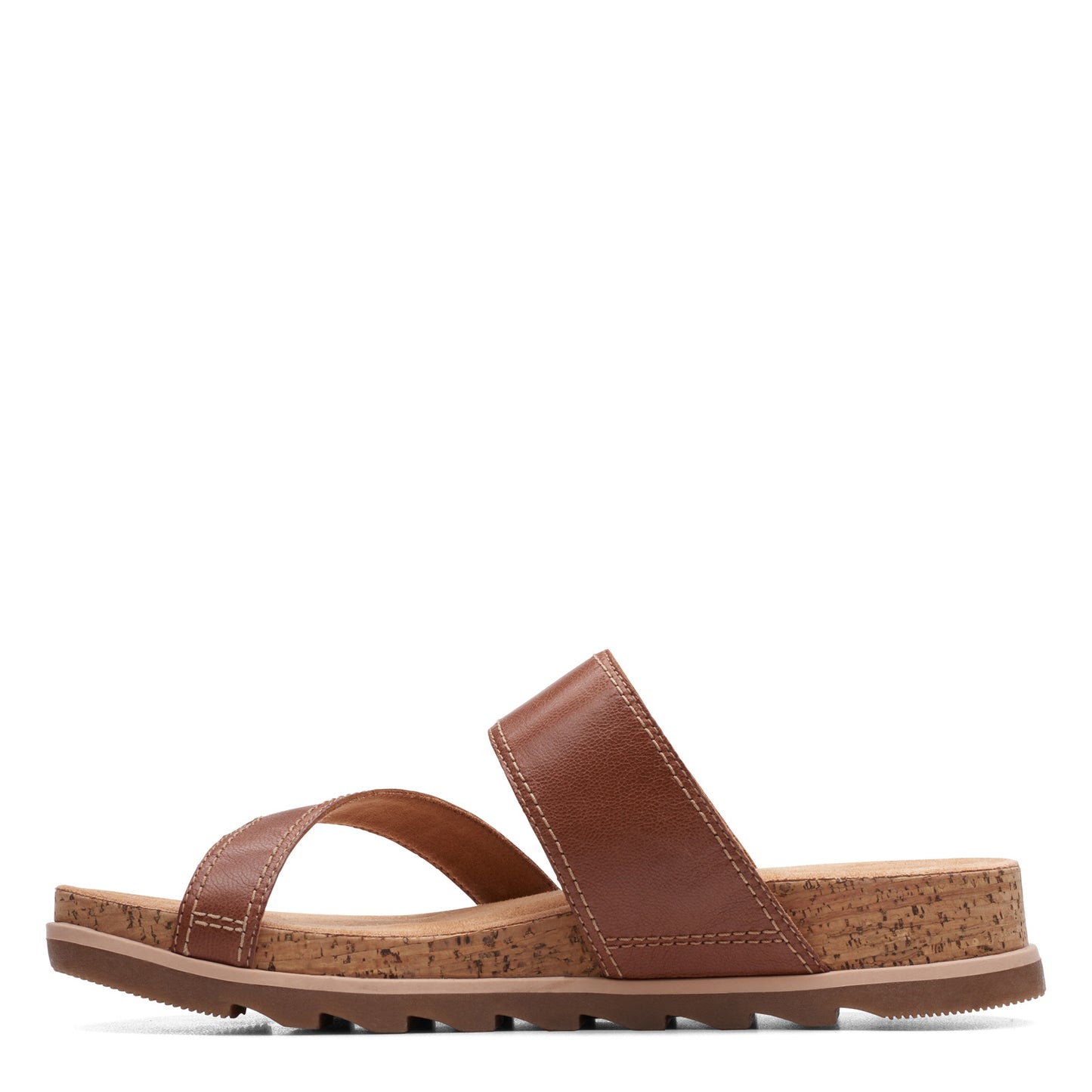 Peltz Shoes Women's Clarks Yacht Beach Sandal tan 26171771