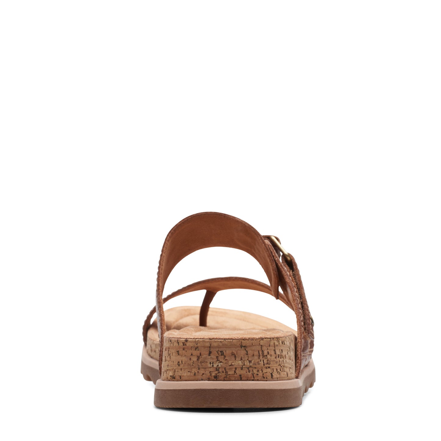 Peltz Shoes Women's Clarks Yacht Beach Sandal tan 26171771