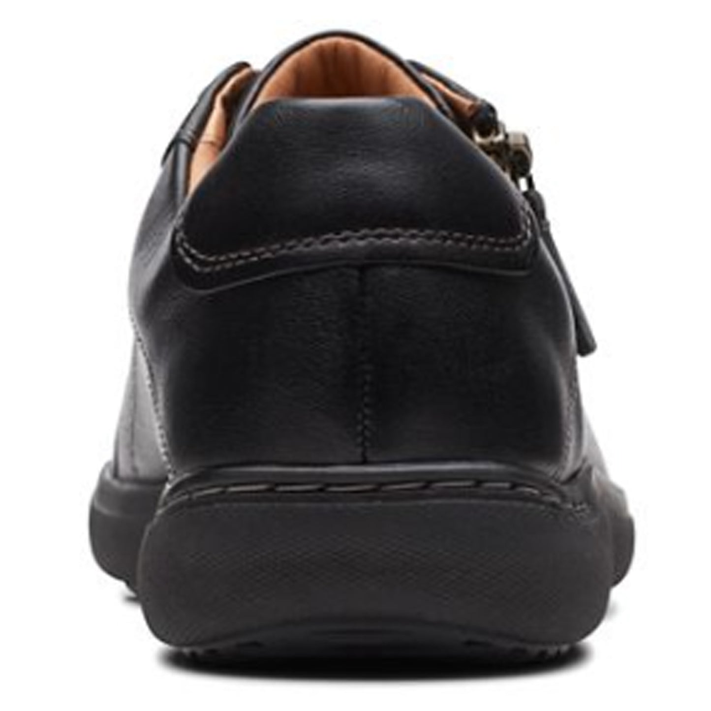 Peltz Shoes Women's Clarks Nalle Lace Sneaker BLACK SOLID 26171986