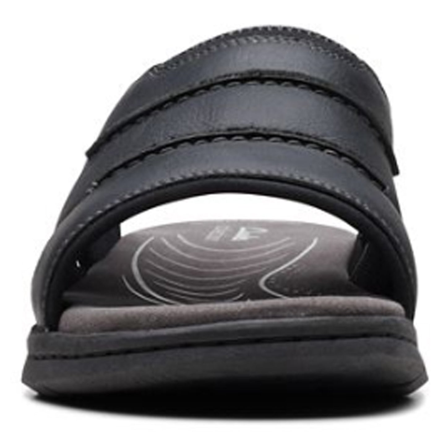 Peltz Shoes Men's Clarks Walkford Easy Sandal Black 26172310