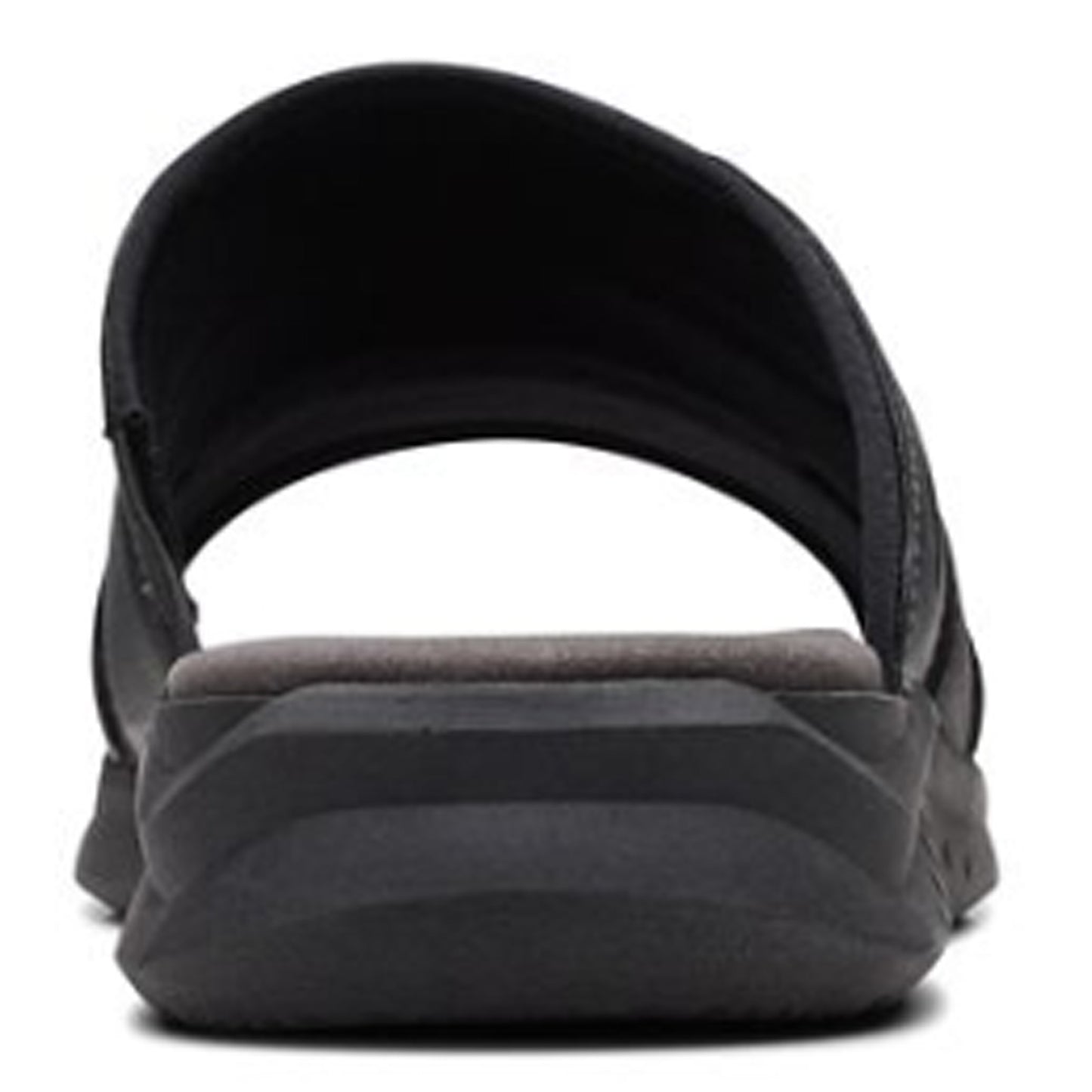 Peltz Shoes Men's Clarks Walkford Easy Sandal Black 26172310