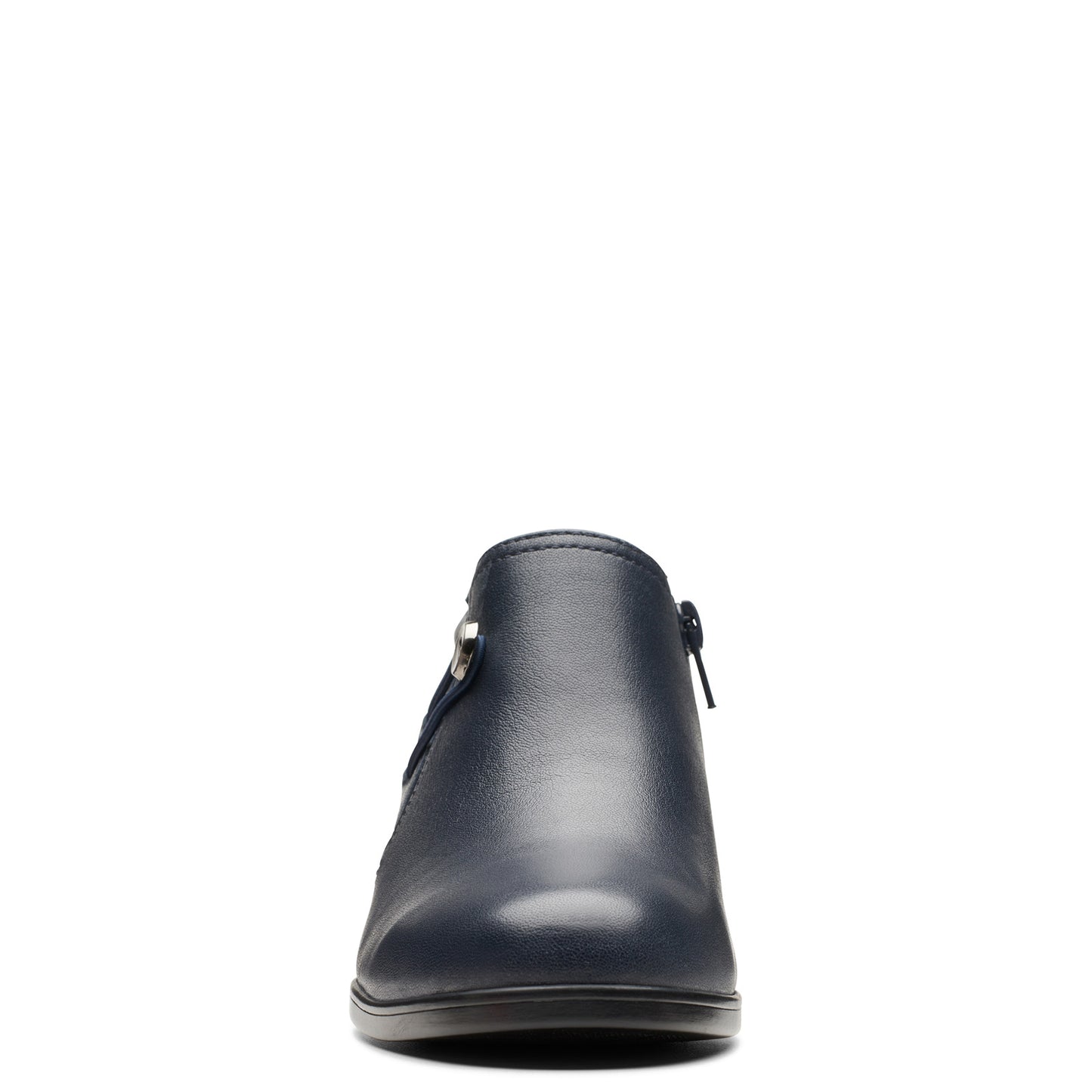 Peltz Shoes Women's Clarks Emily 2 Erin Shootie Navy 26174075