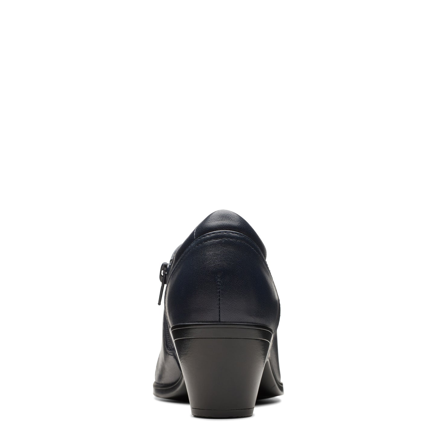 Peltz Shoes Women's Clarks Emily 2 Shootie Navy 26174078