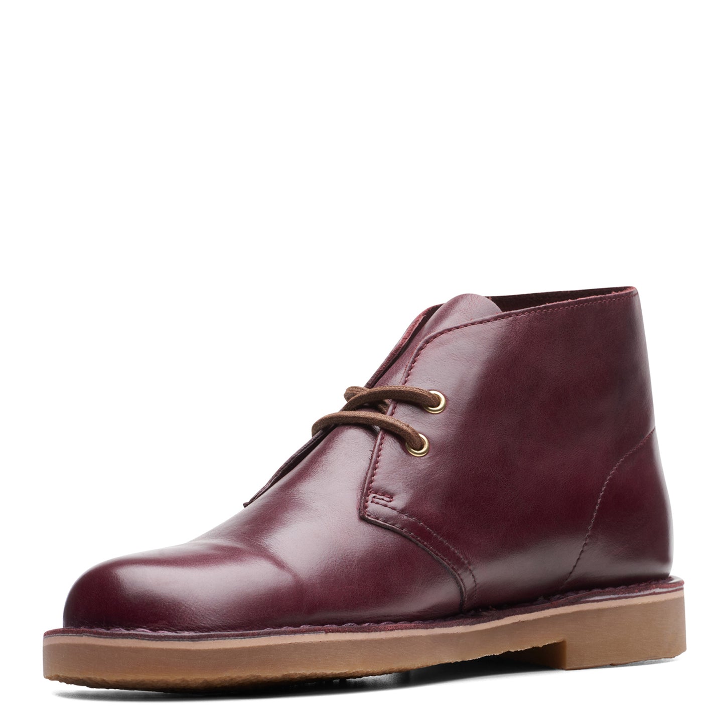 Peltz Shoes Men's Clarks Bushacre 3 Chukka Boot burgundy 26174145