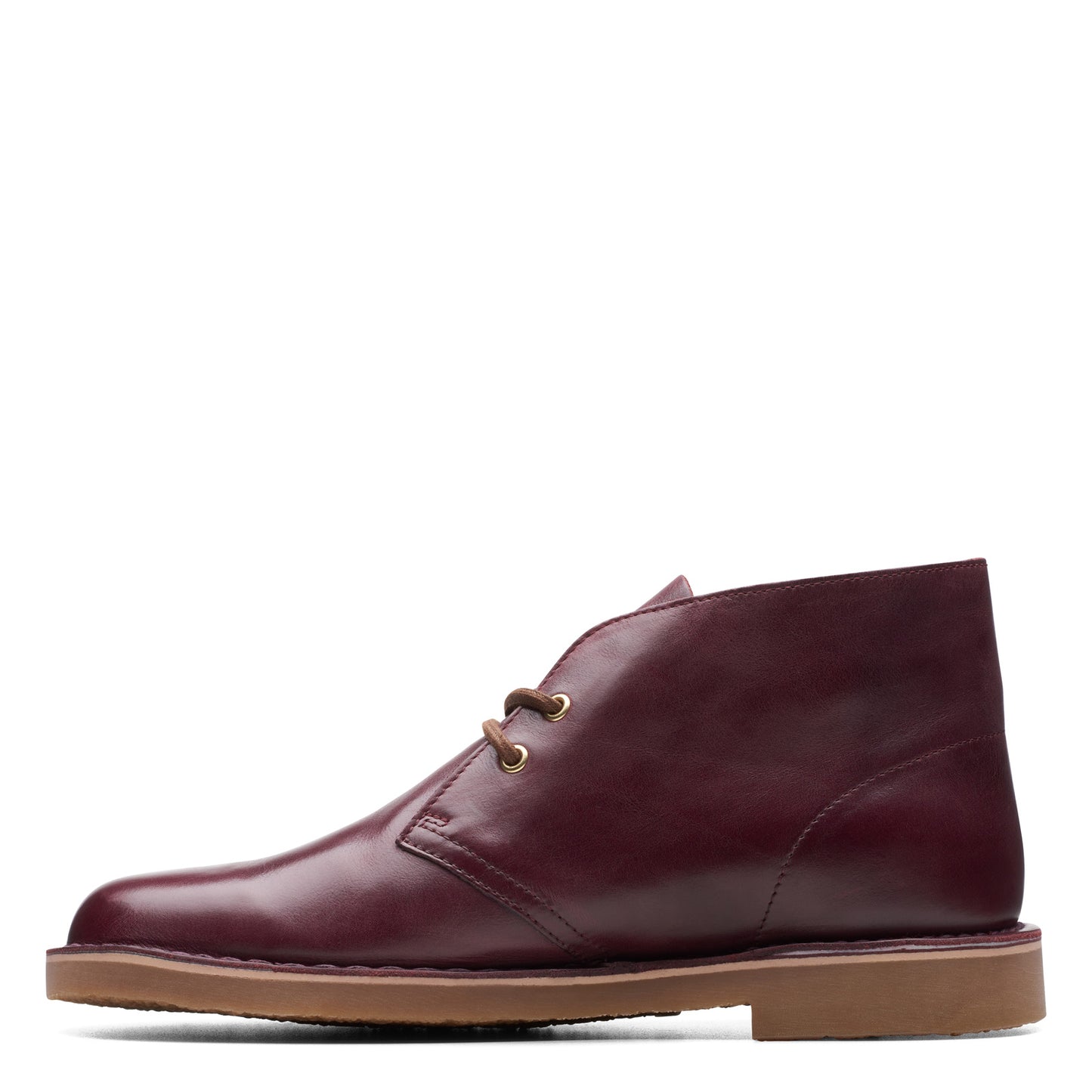 Peltz Shoes Men's Clarks Bushacre 3 Chukka Boot burgundy 26174145