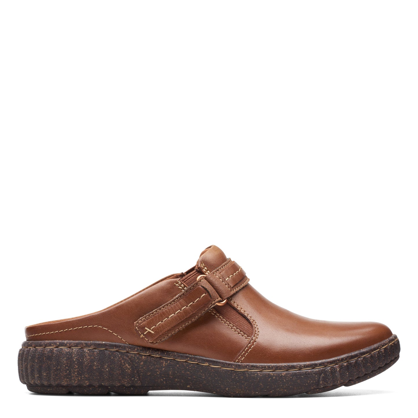 Peltz Shoes Women's Clarks Caroline May Clog TAN 26174163