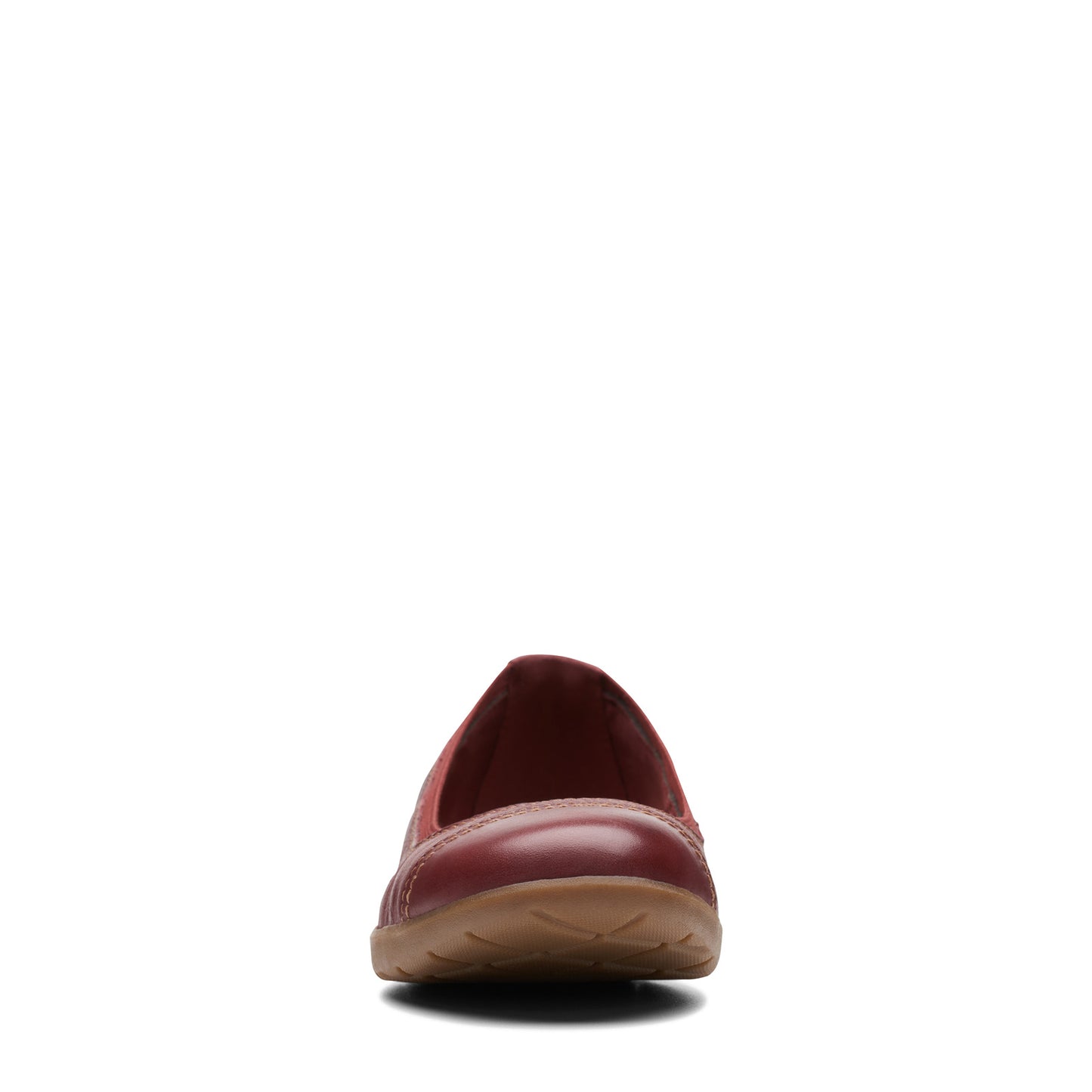 Peltz Shoes Women's Clarks Meadow Opal Slip-On CHESTNUT 26174361