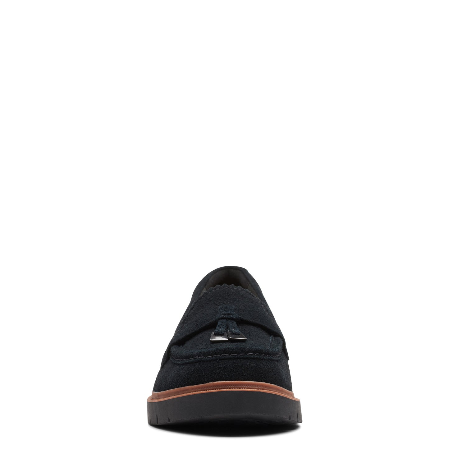 Peltz Shoes Women's Clarks Westlynn Bella Loafer black suede 26174458