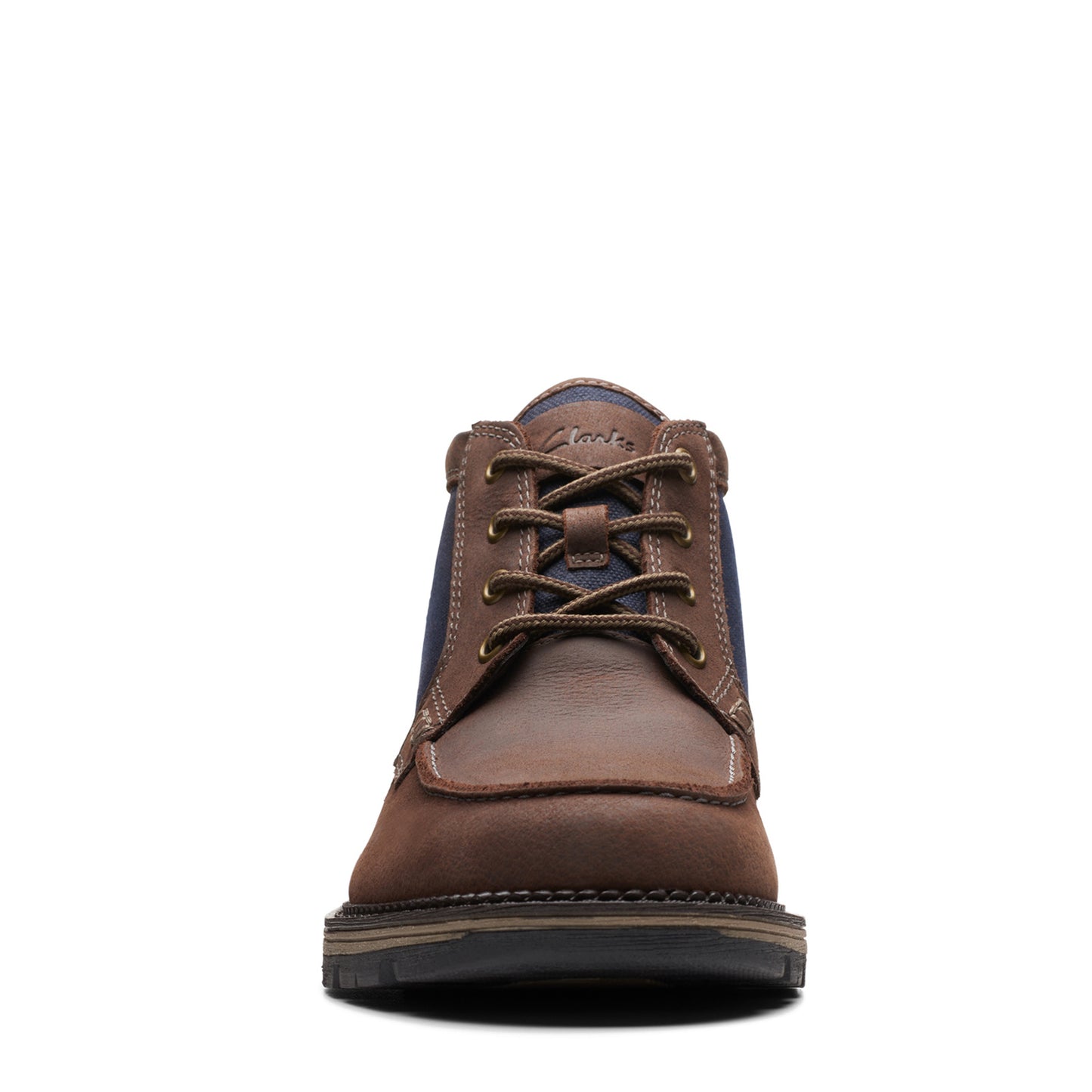Peltz Shoes Men's Clarks Maplewalk Moc Boot brown 26174600