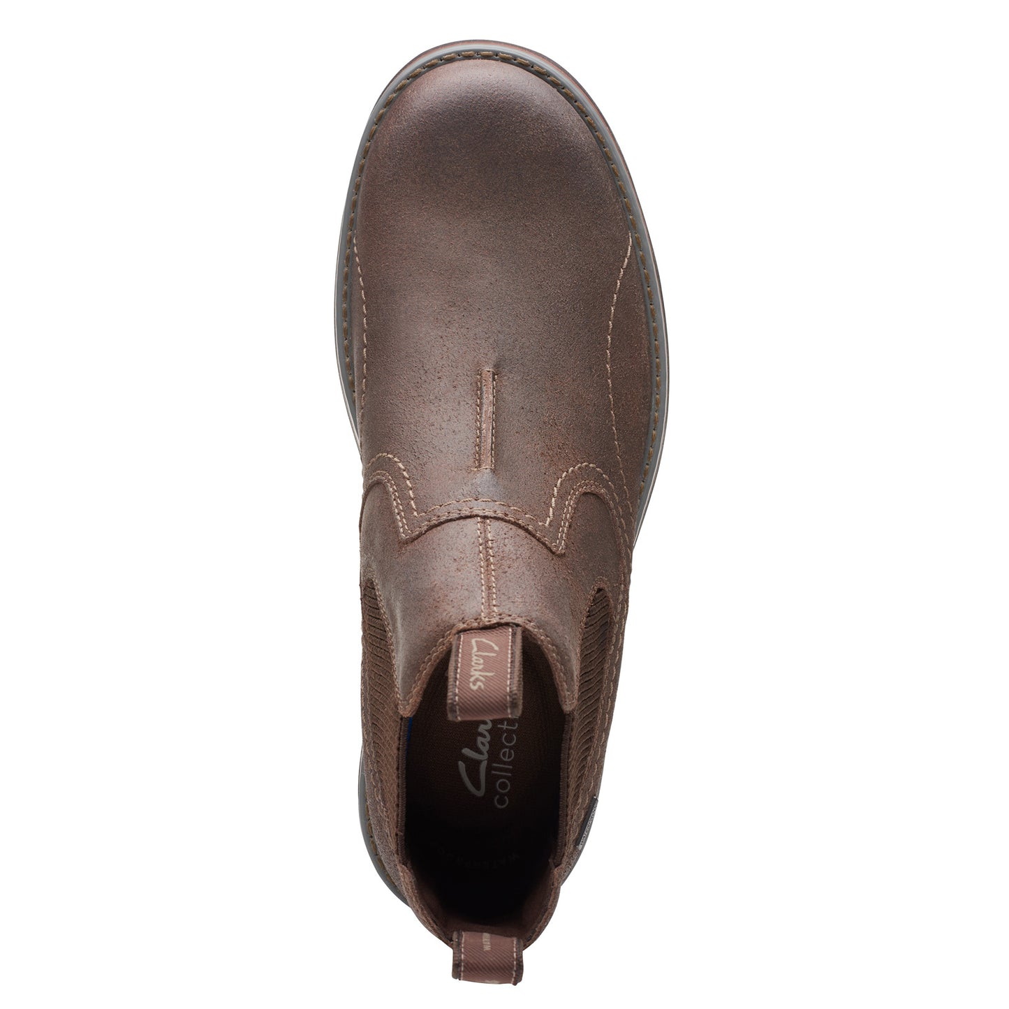 Peltz Shoes Men's Clarks Morris Easy Boot Dark Brown 26174612