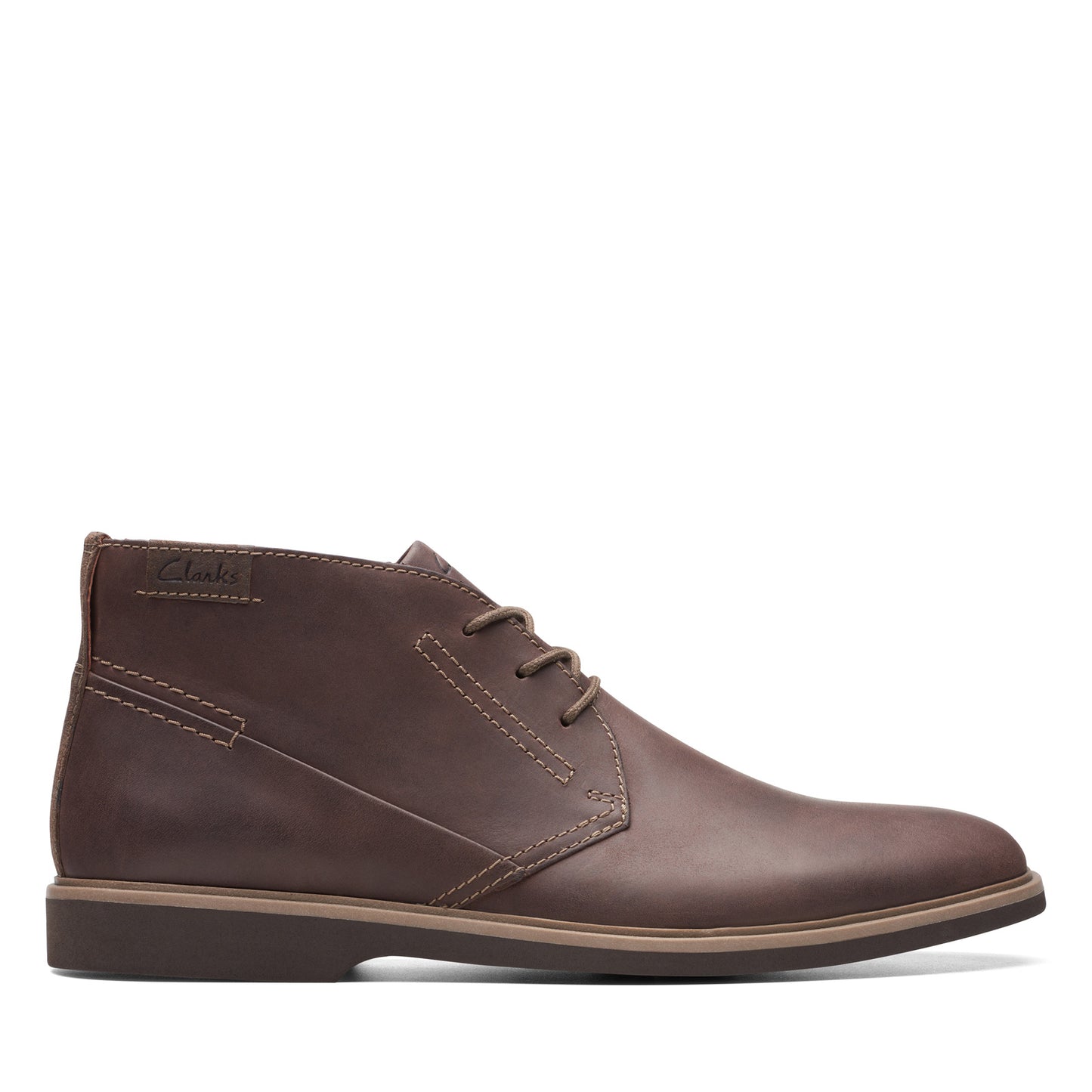 Peltz Shoes Men's Clarks Malwood Top Boot Dark Brown 26174662
