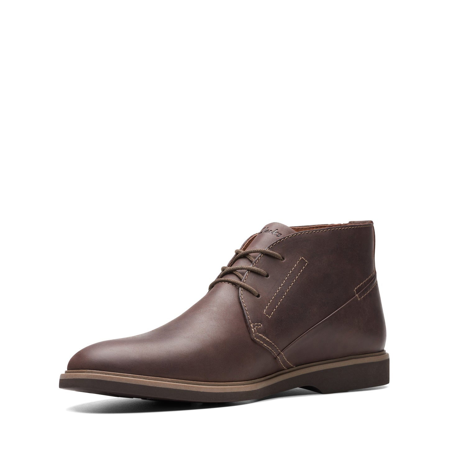 Peltz Shoes Men's Clarks Malwood Top Boot Dark Brown 26174662